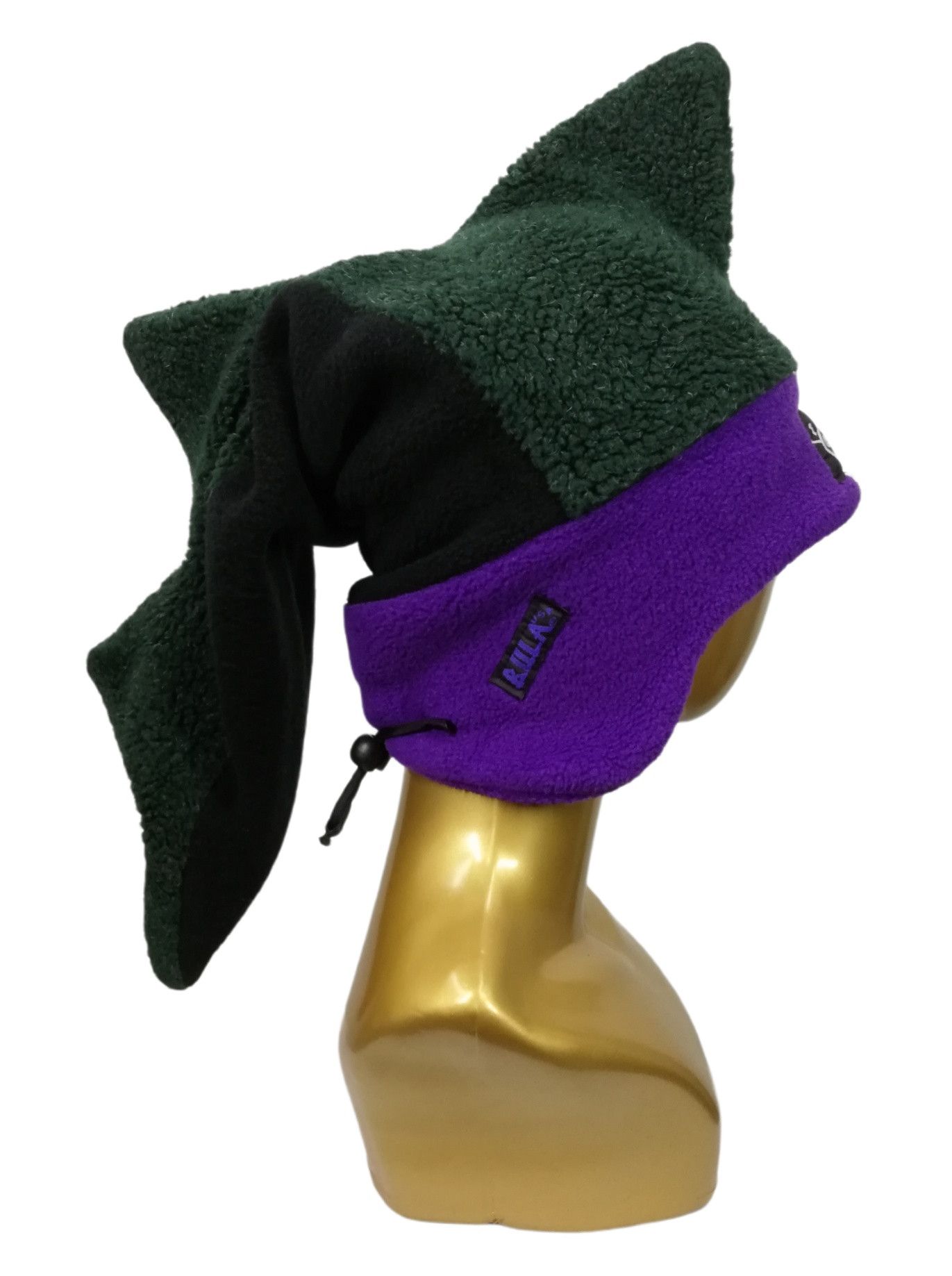 Vintage 🔥DOPE RARE 90's Bula USA Fleece Dragon Stegosaurus Hat Ski Size ONE SIZE - 14 Thumbnail