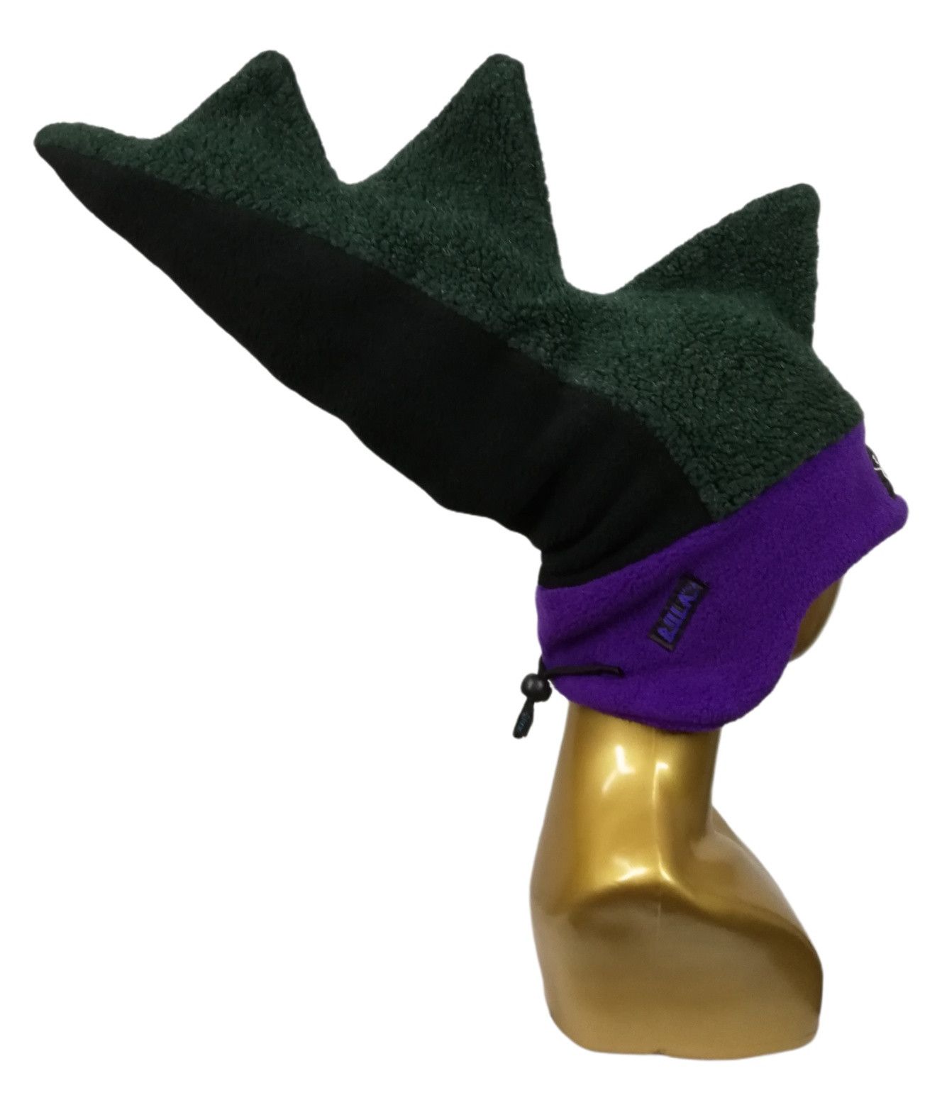 Vintage 🔥DOPE RARE 90's Bula USA Fleece Dragon Stegosaurus Hat Ski Size ONE SIZE - 6 Thumbnail