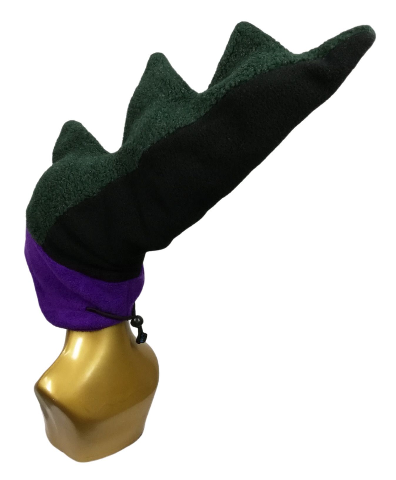Vintage 🔥DOPE RARE 90's Bula USA Fleece Dragon Stegosaurus Hat Ski Size ONE SIZE - 3 Thumbnail