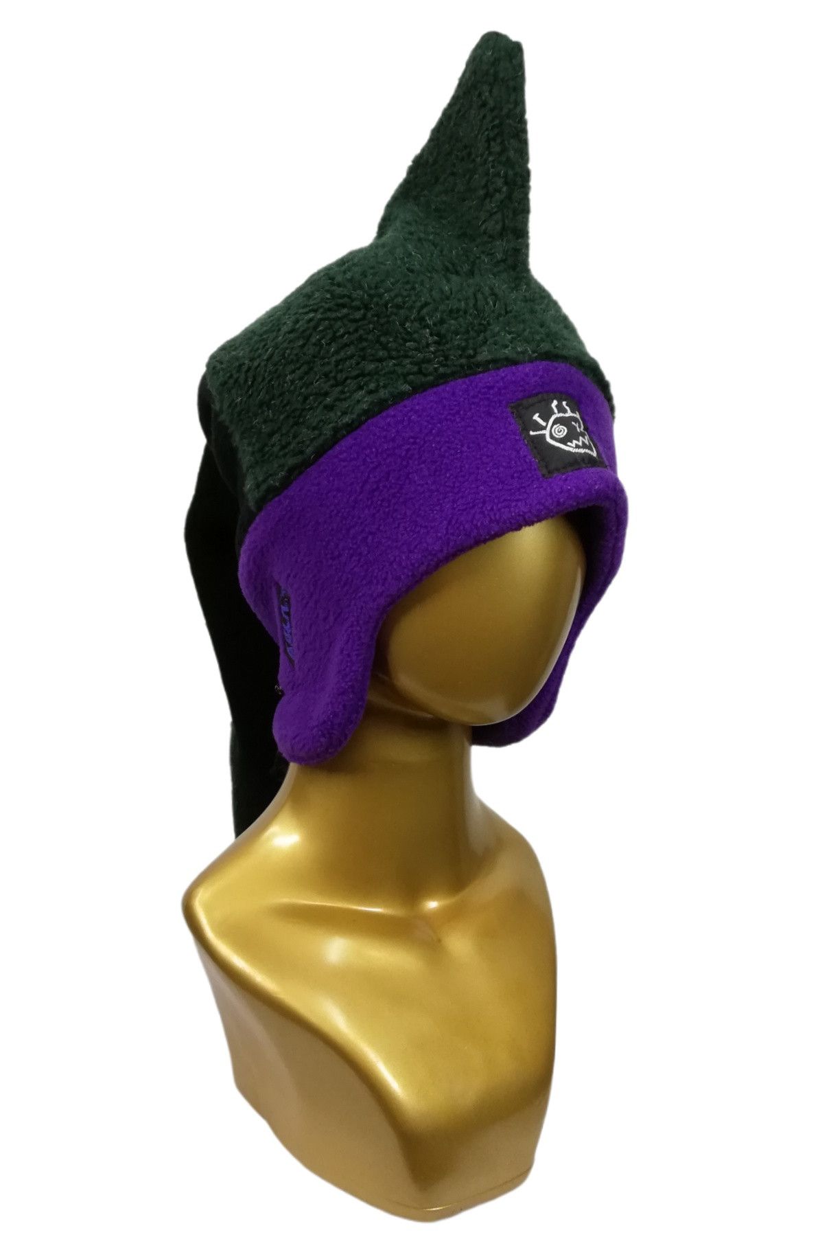Vintage 🔥DOPE RARE 90's Bula USA Fleece Dragon Stegosaurus Hat Ski Size ONE SIZE - 15 Thumbnail