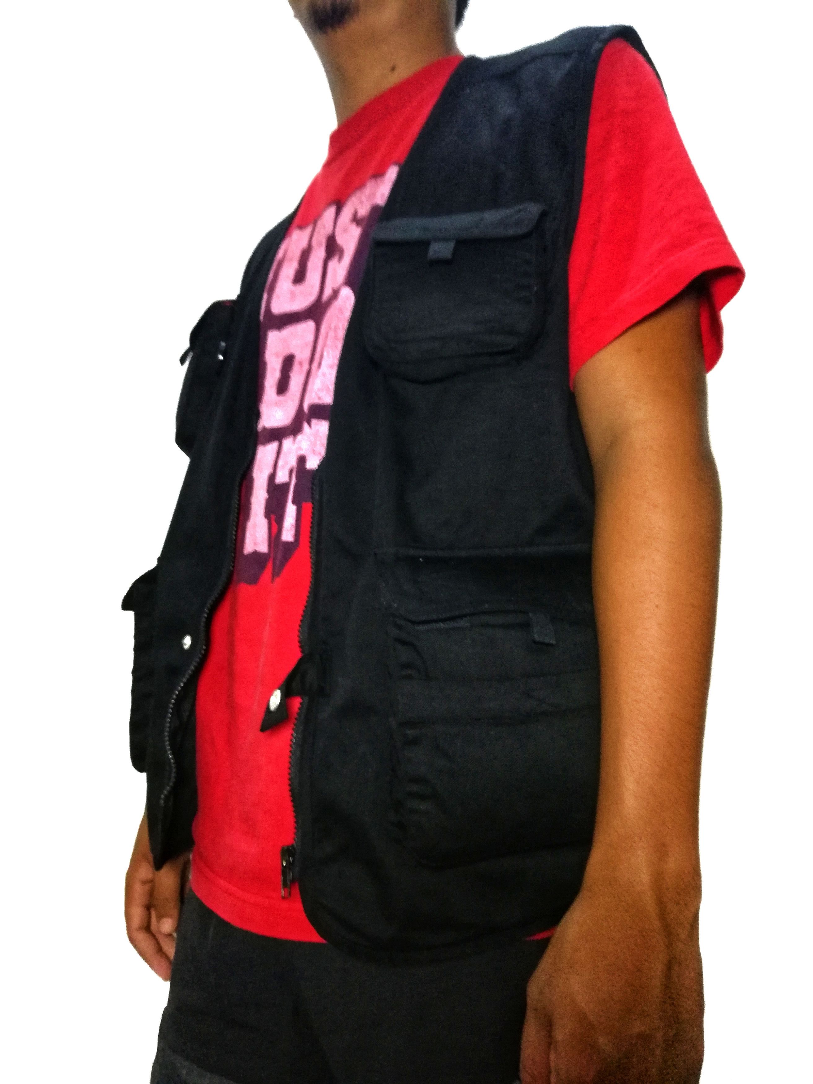 Japanese Brand (Need Gone Today) 🔥Nepuca Tactical /Utility Black Vest🔥 Size US L / EU 52-54 / 3 - 16 Thumbnail