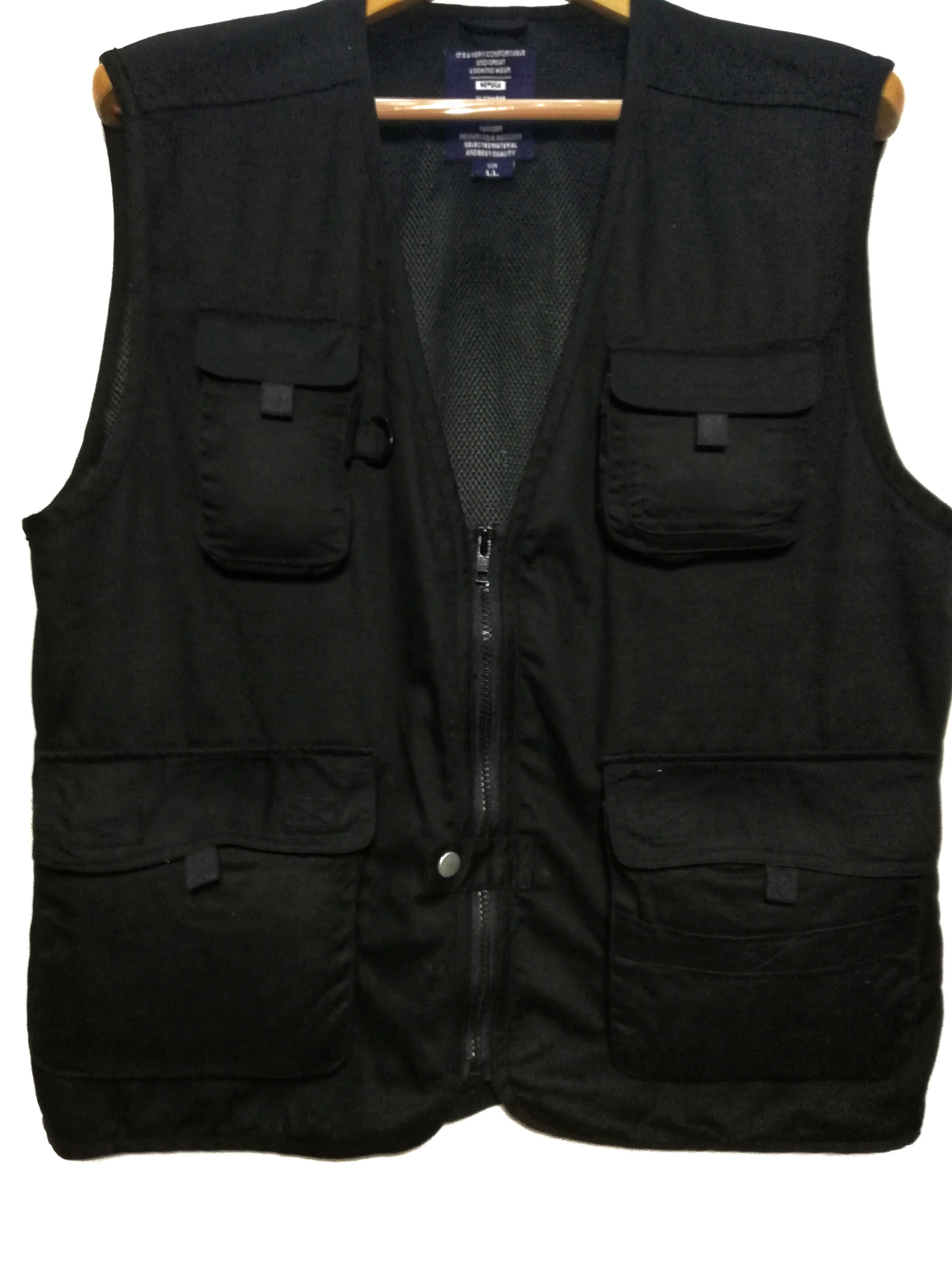 Japanese Brand (Need Gone Today) 🔥Nepuca Tactical /Utility Black Vest🔥 Size US L / EU 52-54 / 3 - 4 Thumbnail