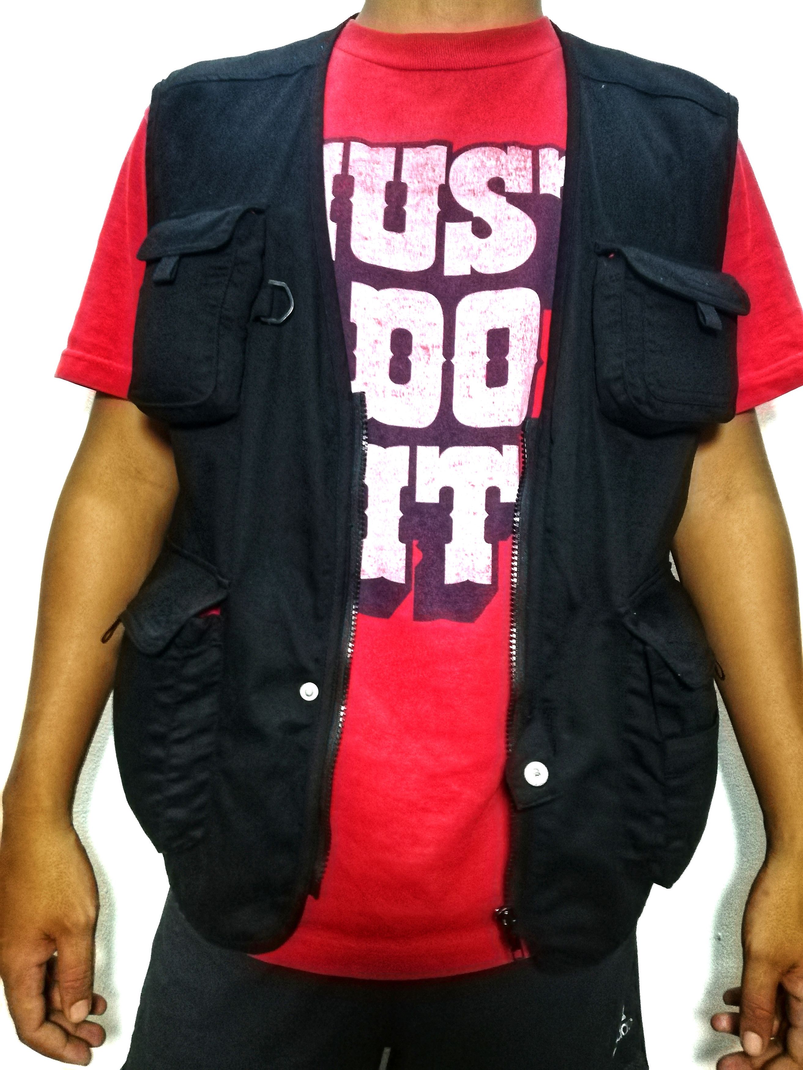 Japanese Brand (Need Gone Today) 🔥Nepuca Tactical /Utility Black Vest🔥 Size US L / EU 52-54 / 3 - 15 Thumbnail