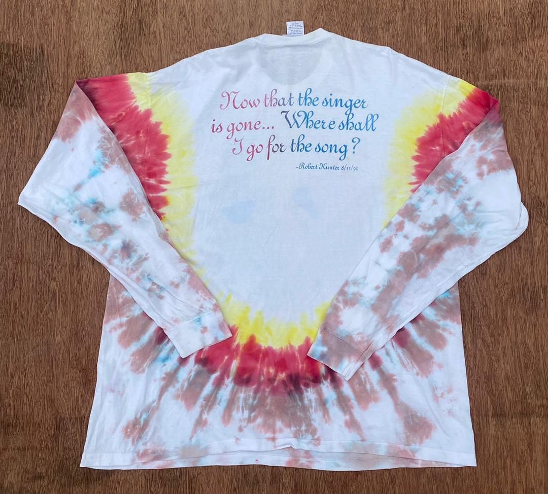 Band Tees × Vintage vintage tee Robert Hunter 90s D - 3 Size US L / EU 52-54 / 3 - 3 Thumbnail