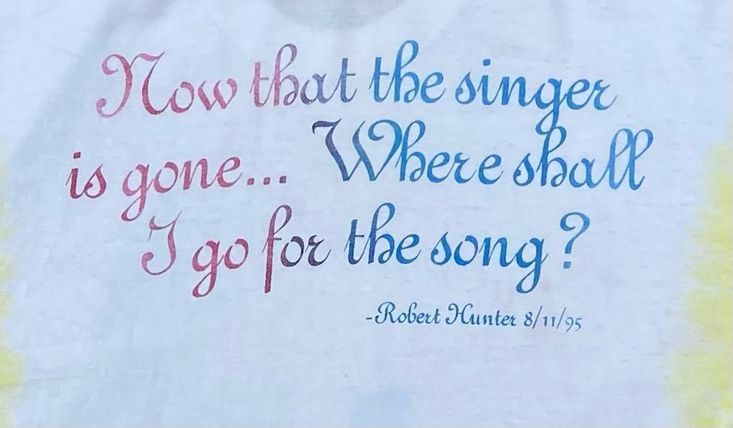 Band Tees × Vintage vintage tee Robert Hunter 90s D - 3 Size US L / EU 52-54 / 3 - 4 Thumbnail