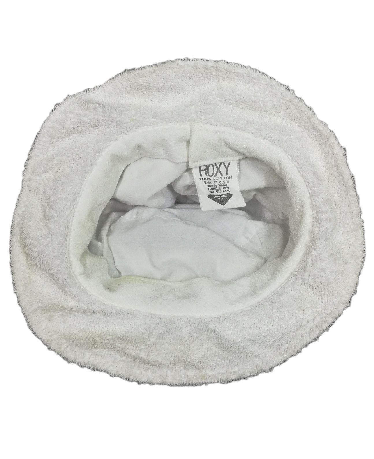 Quiksilver × Vintage 🔥SUMMER SALE 90s Roxy By Quiksilver Terry Towel Bucket Hat Size ONE SIZE - 11 Thumbnail