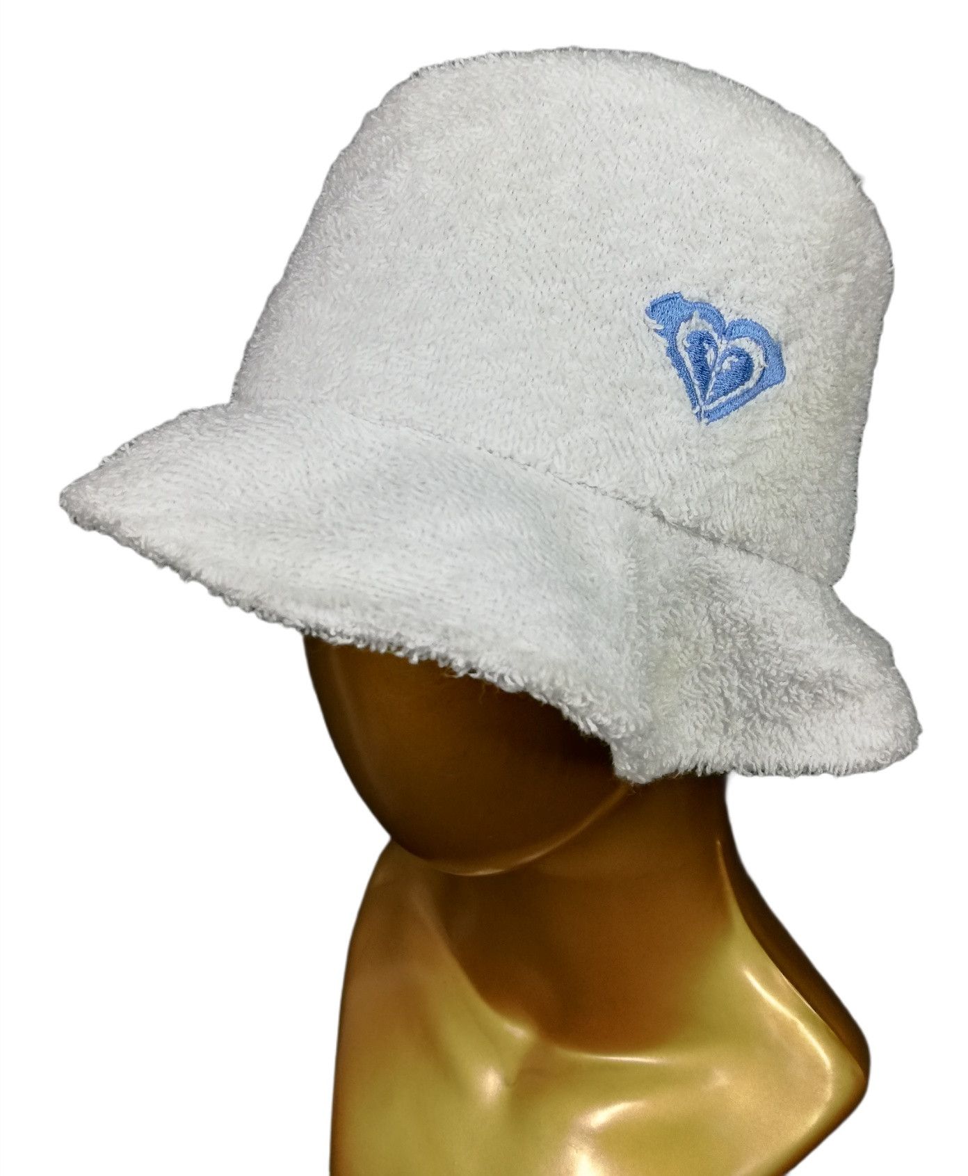 Quiksilver × Vintage 🔥SUMMER SALE 90s Roxy By Quiksilver Terry Towel Bucket Hat Size ONE SIZE - 9 Thumbnail
