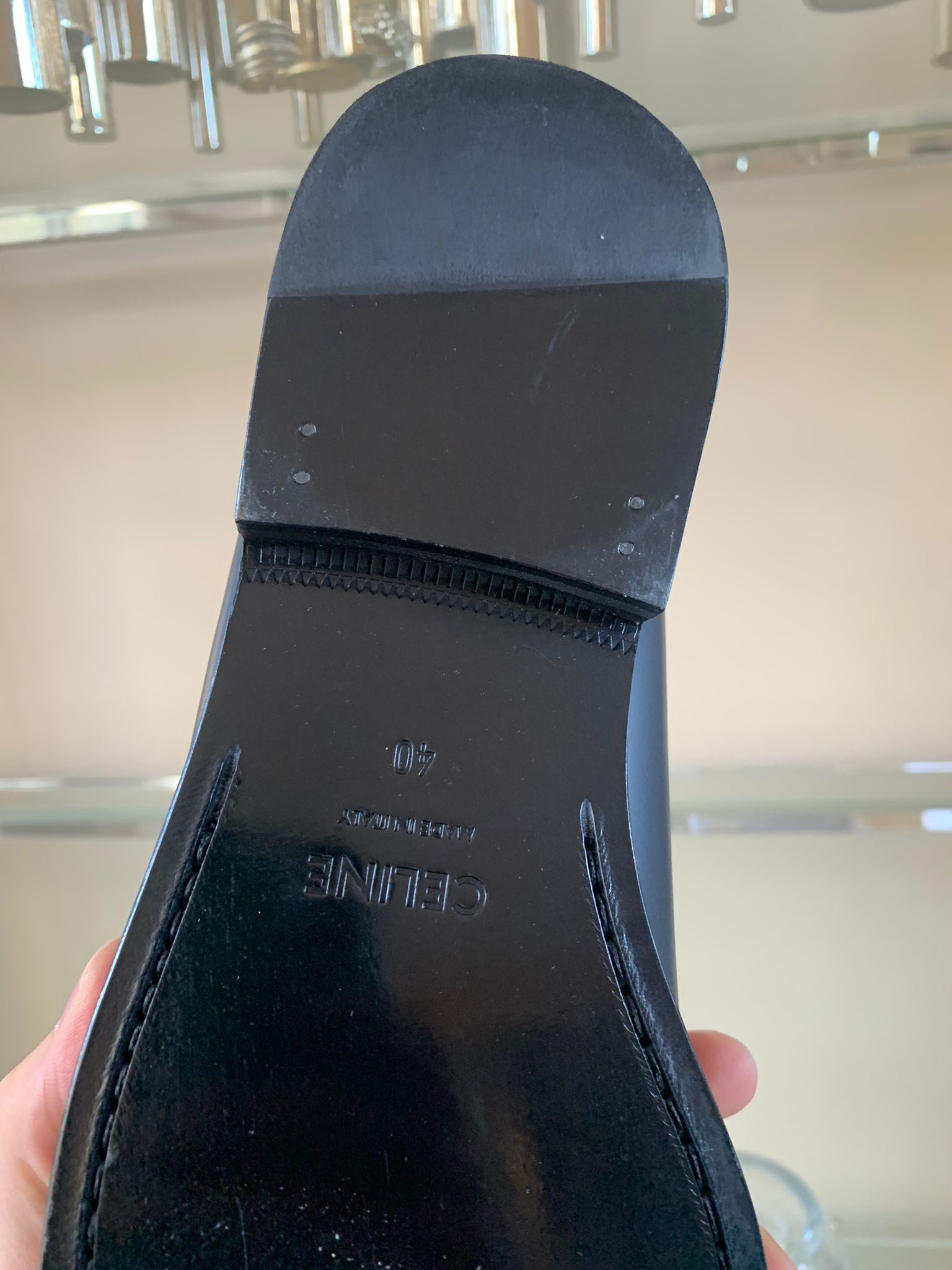 Celine o1rshd1 Loafer 15 Shoes in Dark Navy Size US 7 / EU 40 - 10 Thumbnail