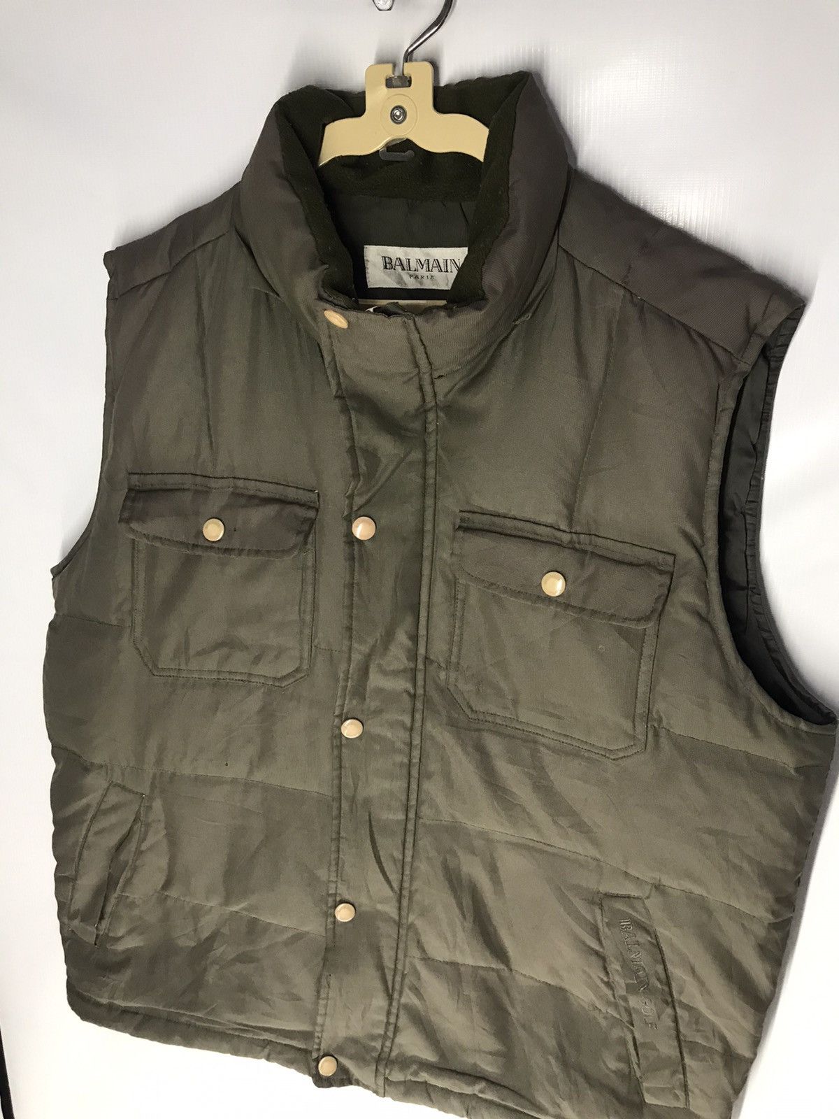Balmain Balmain paris down puffer sleeveless jacket Size US L / EU 52-54 / 3 - 6 Thumbnail