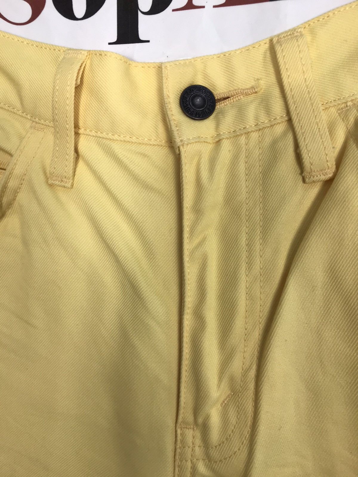 Levi's × Vintage Vintage Levi’s 519 Colour Yellow Zipper Design Size US 29 - 8 Thumbnail
