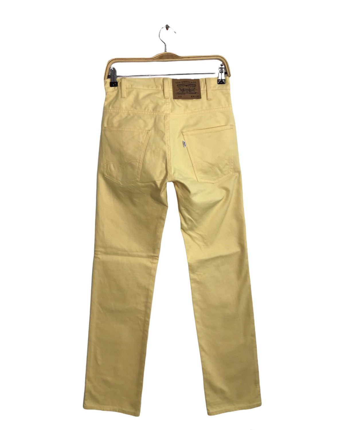 Levi's × Vintage Vintage Levi’s 519 Colour Yellow Zipper Design Size US 29 - 2 Thumbnail