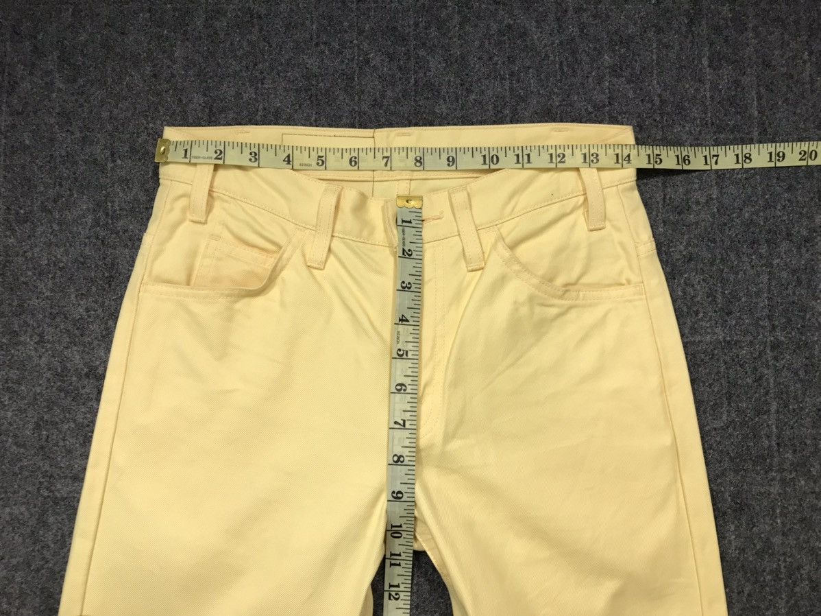 Levi's × Vintage Vintage Levi’s 519 Colour Yellow Zipper Design Size US 29 - 18 Thumbnail
