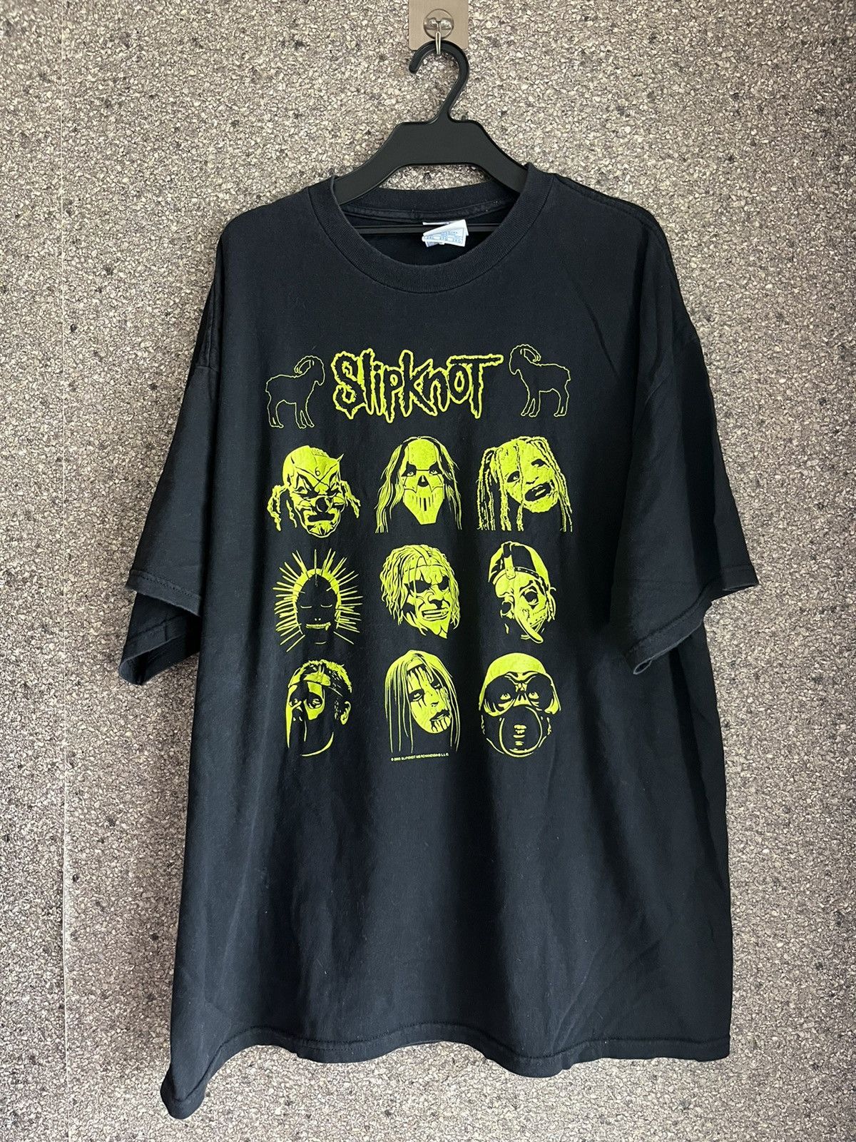 Image of Made In USA x Vintage Slipknot Ft74 in Black, Men's (Size 2XL)