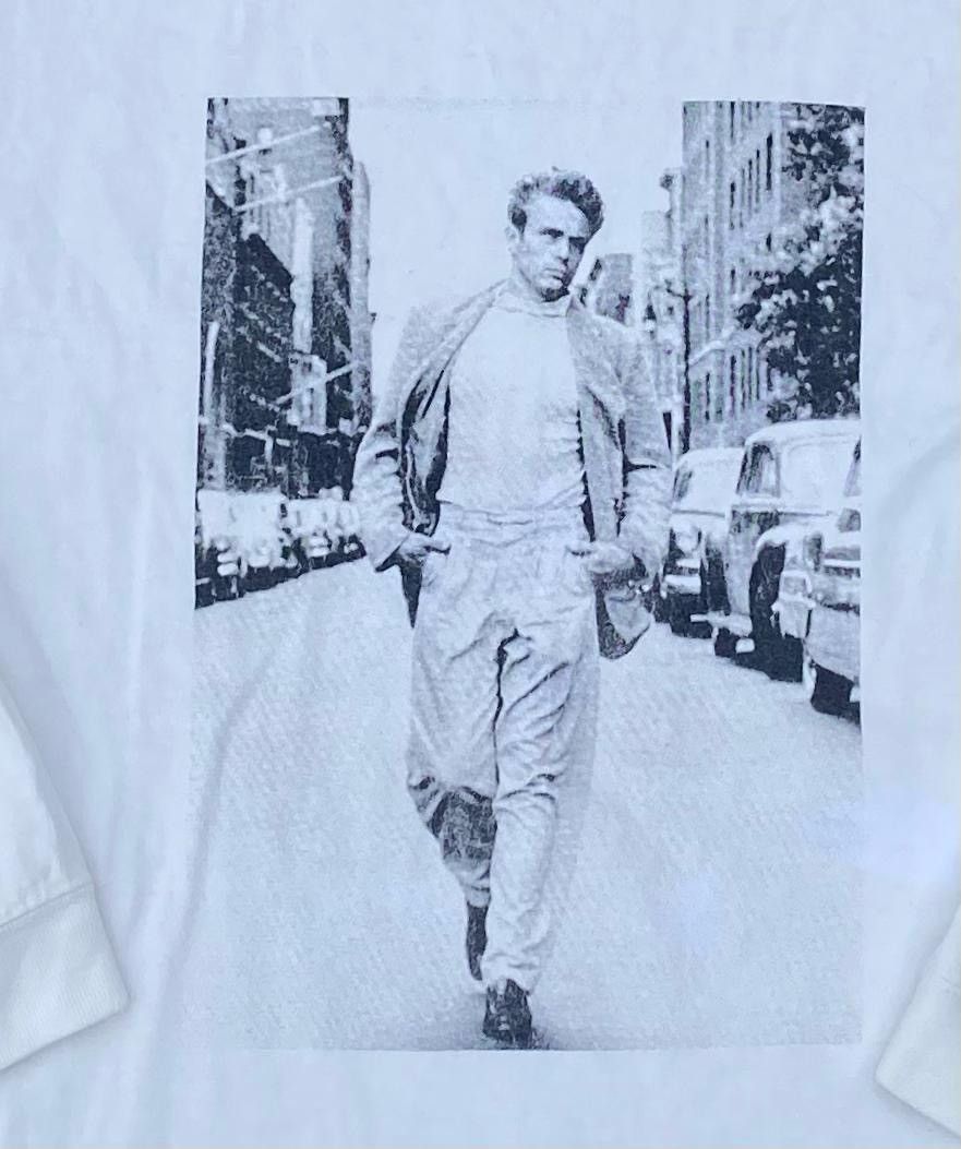Vintage vintage tee James Dean D -3 Size US M / EU 48-50 / 2 - 2 Thumbnail