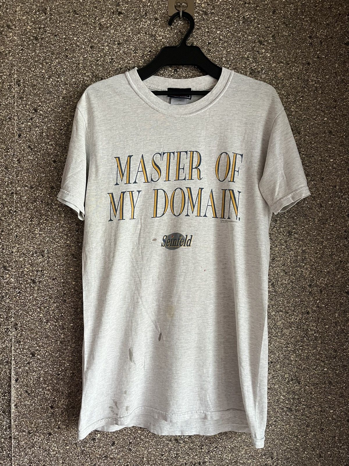 Vintage SEINFELD Master of my domain ft74 Size US S / EU 44-46 / 1 - 1 Thumbnail