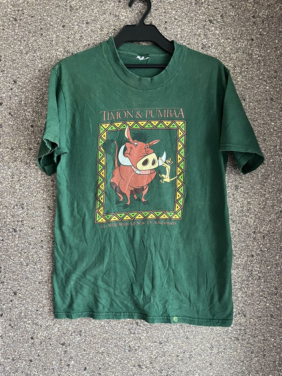 image of Made In USA x Vintage The Lion King Ft74 in Green, Men's (Size Medium)