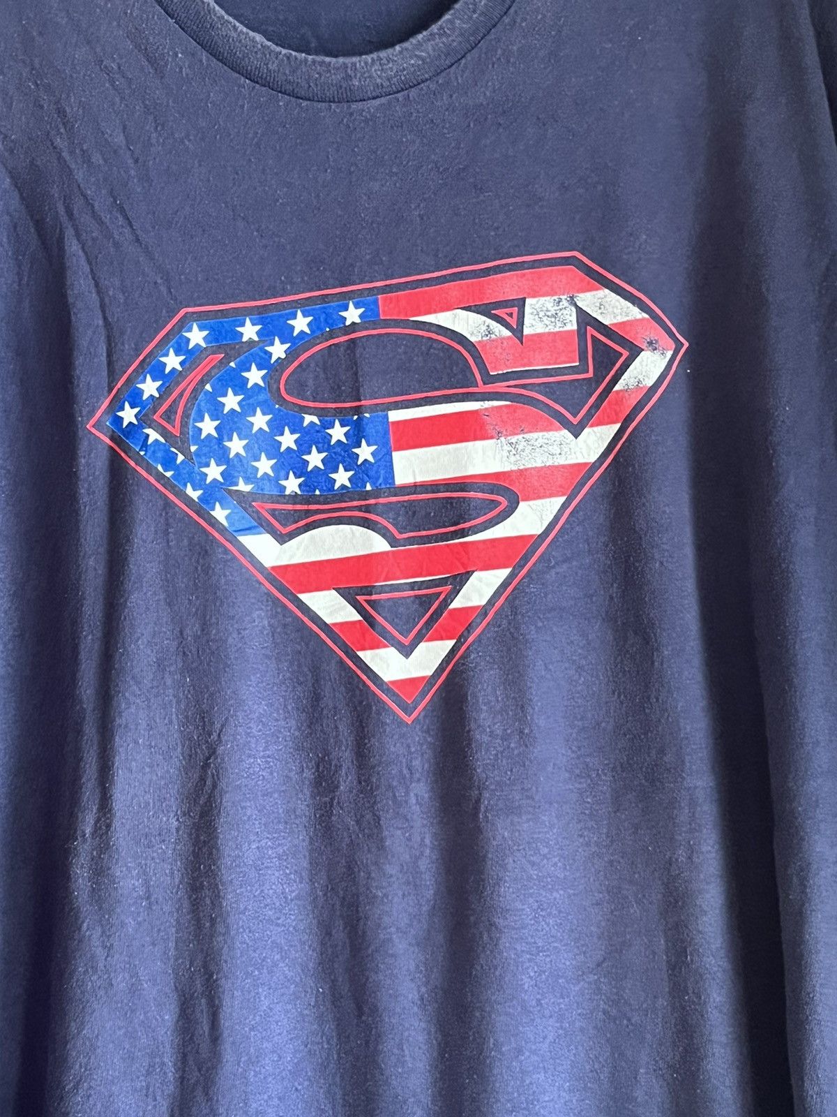 Vintage Superman ft74 Size US XXL / EU 58 / 5 - 2 Thumbnail