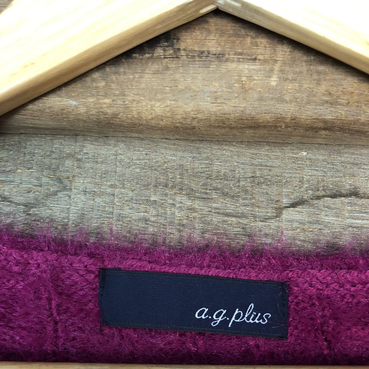 City Streets DLL A.G .Plus Pink Mohair Shag Shaggy Knitwear #c1065 Size S / US 4 / IT 40 - 10 Thumbnail