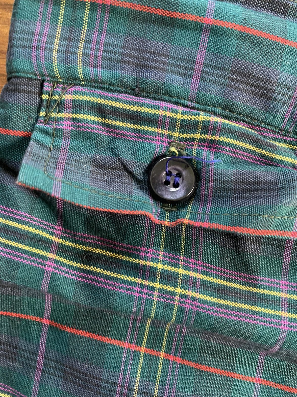 Robert Bruce Vintage 40s/50s Robert Bruce Seafarer Plaid Swim Trunk Short Size US 28 / EU 44 - 3 Thumbnail