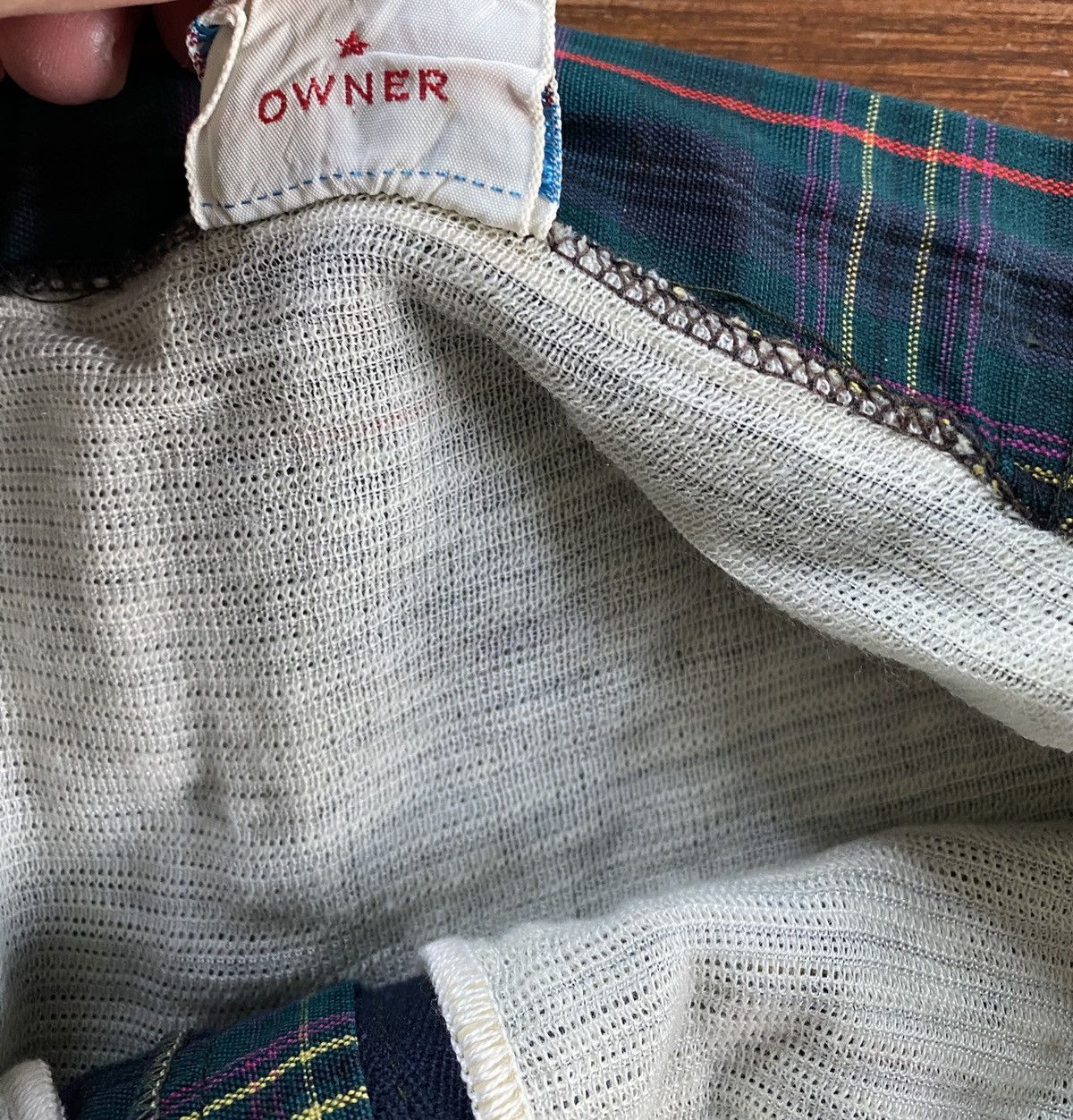 Robert Bruce Vintage 40s/50s Robert Bruce Seafarer Plaid Swim Trunk Short Size US 28 / EU 44 - 13 Thumbnail