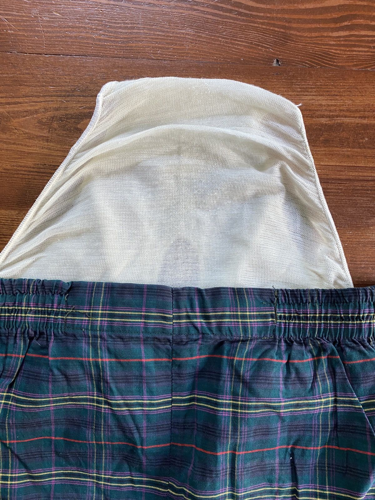 Robert Bruce Vintage 40s/50s Robert Bruce Seafarer Plaid Swim Trunk Short Size US 28 / EU 44 - 7 Thumbnail