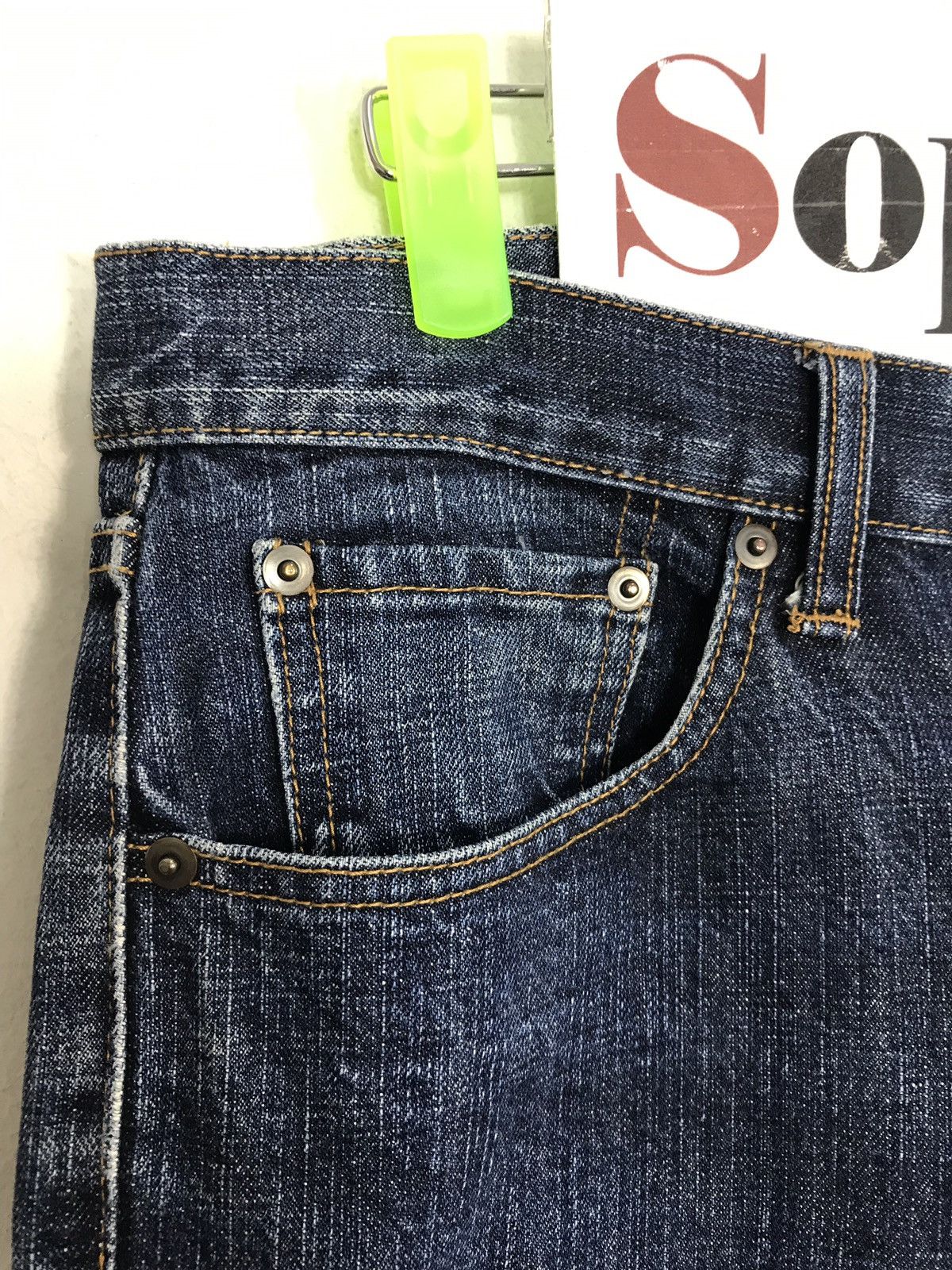 Japanese Brand × Vintage Vintage Beams Co Ltd Tokyo Distressed Denim Jeans Size US 32 / EU 48 - 7 Thumbnail