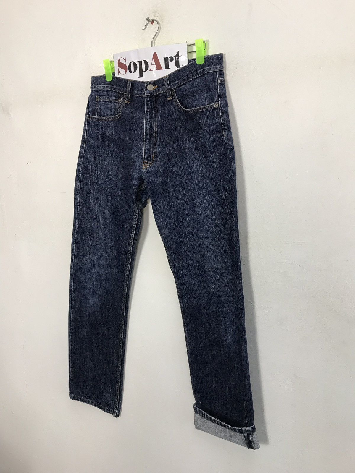 Japanese Brand × Vintage Vintage Beams Co Ltd Tokyo Distressed Denim Jeans Size US 32 / EU 48 - 4 Thumbnail