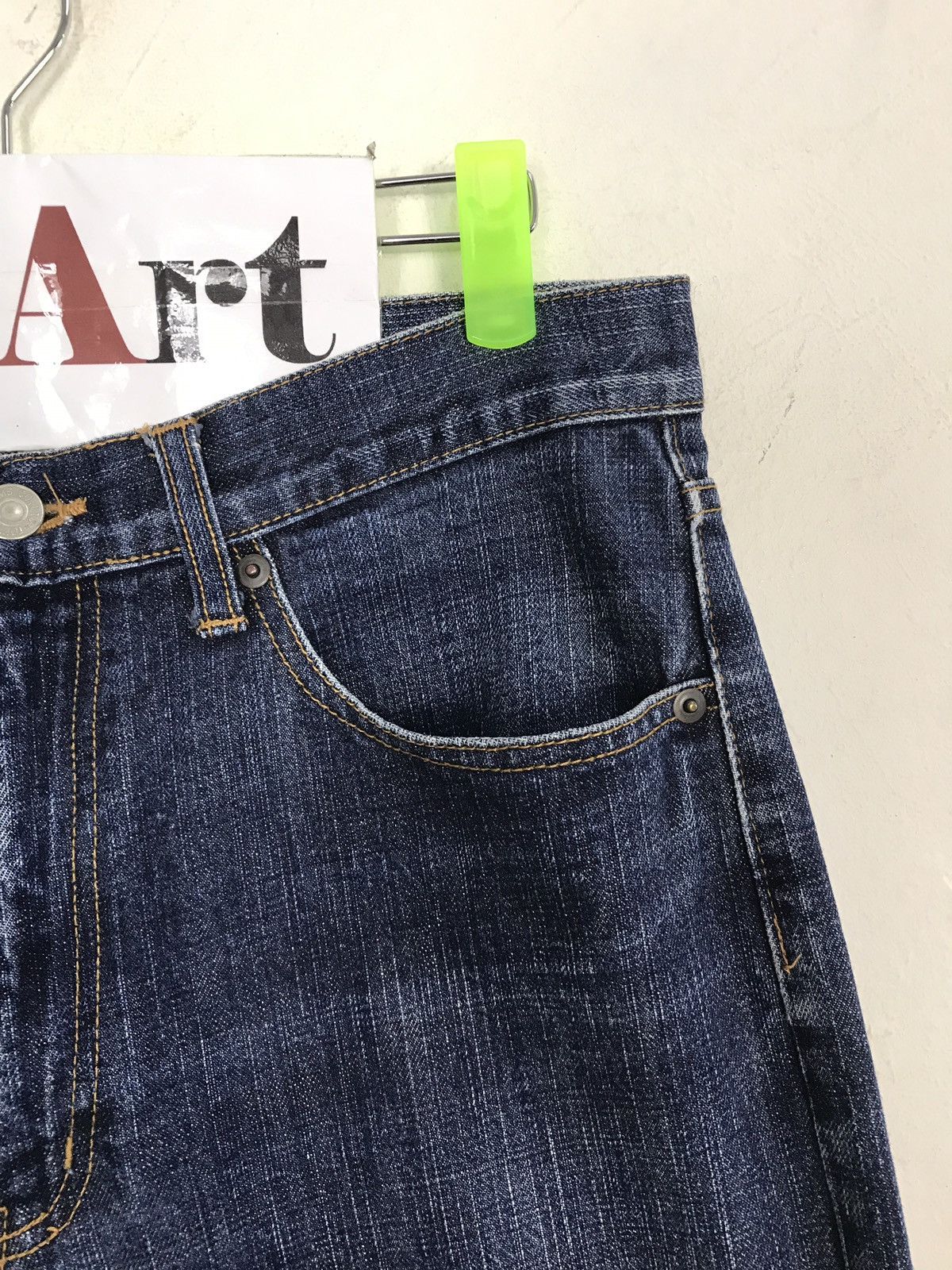 Japanese Brand × Vintage Vintage Beams Co Ltd Tokyo Distressed Denim Jeans Size US 32 / EU 48 - 5 Thumbnail