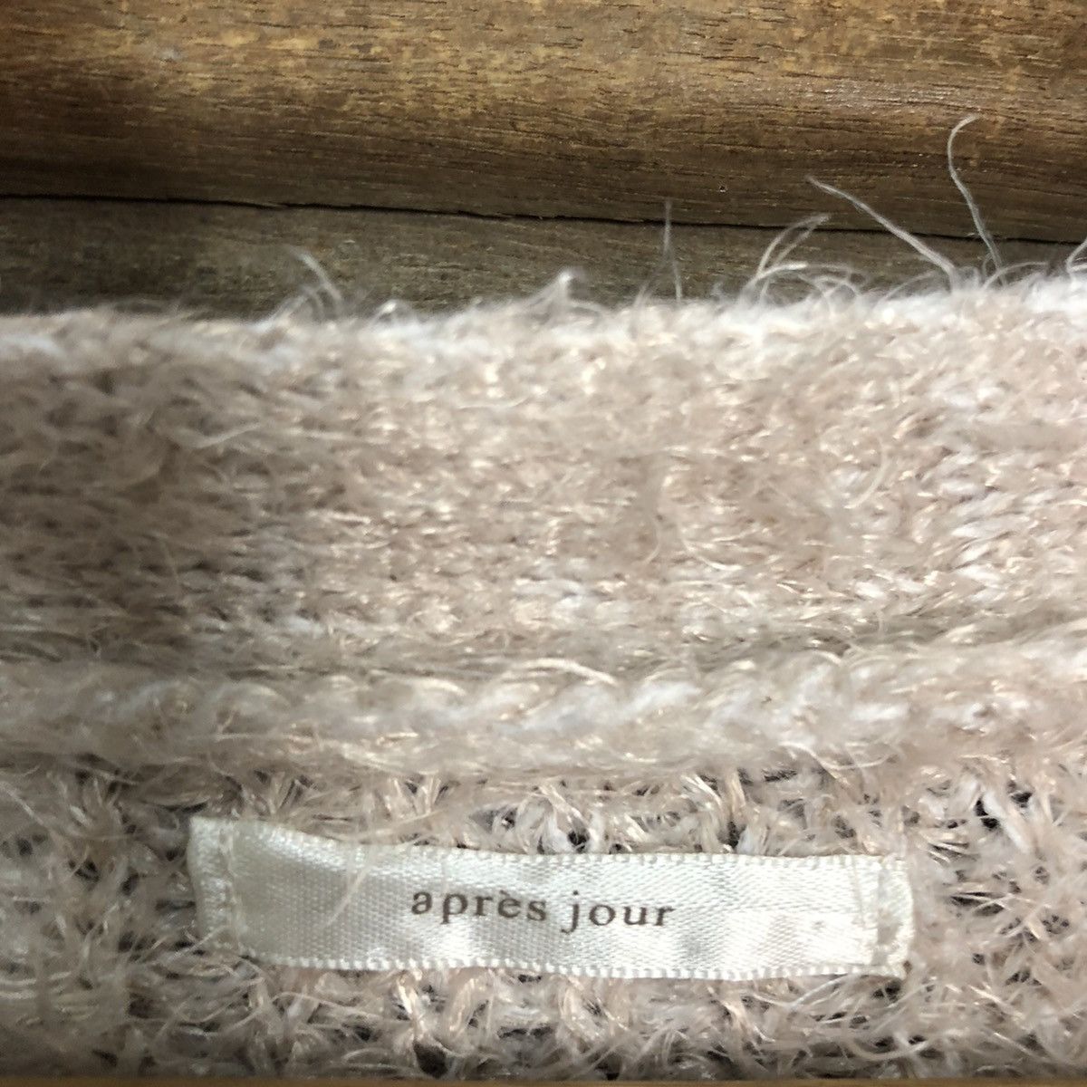Homespun Knitwear DLL Apres Jour mohair fur shaggy cardigan Knitwear #c1080 Size M / US 6-8 / IT 42-44 - 10 Thumbnail