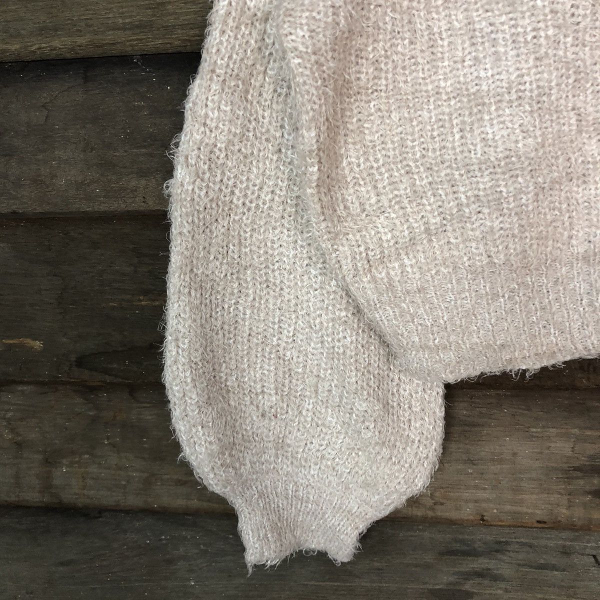 Homespun Knitwear DLL Apres Jour mohair fur shaggy cardigan Knitwear #c1080 Size M / US 6-8 / IT 42-44 - 6 Thumbnail