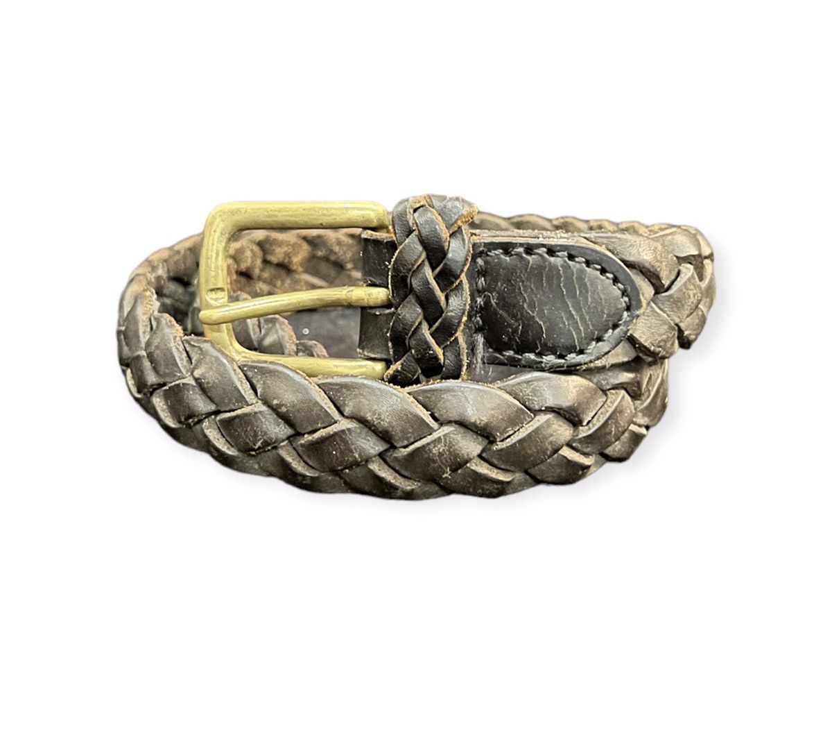 Beams Plus Beams Leather Buckle Belt Size ONE SIZE - 1 Thumbnail
