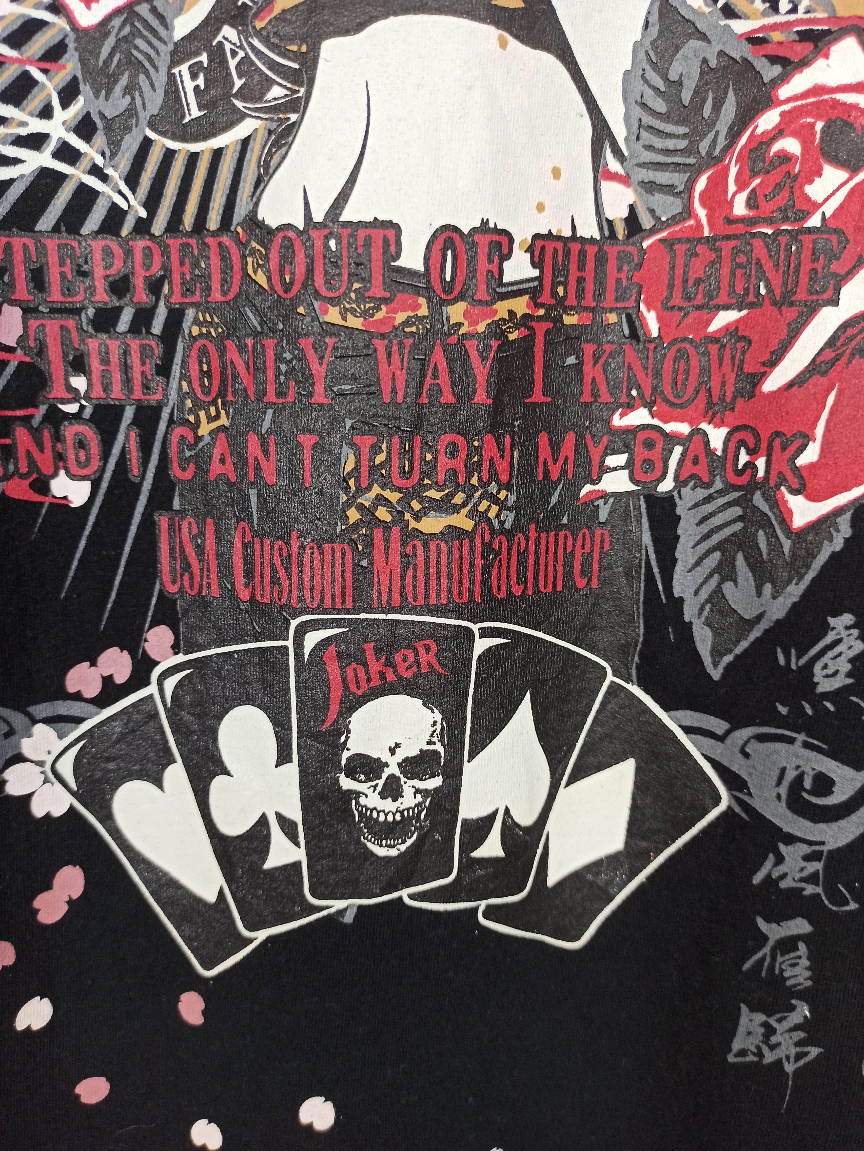 Japanese Brand 🔥Rare🔥 The Fusion Japan Geisha Skull Joker Big Logo Size US L / EU 52-54 / 3 - 4 Thumbnail