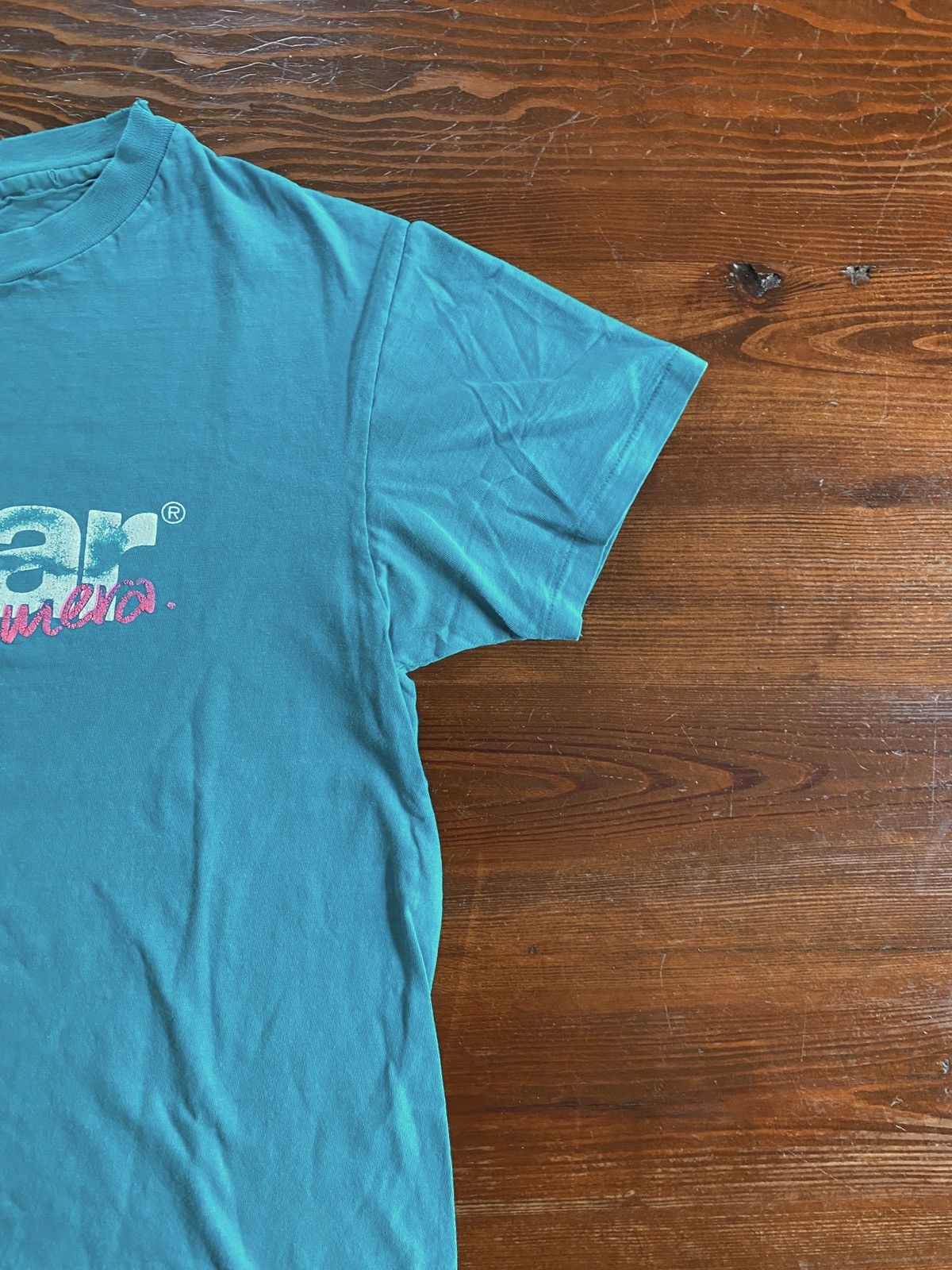 Hanes Vintage Early 90’s Sinar Camera Distressed Single Stitch Tee Size US M / EU 48-50 / 2 - 2 Thumbnail
