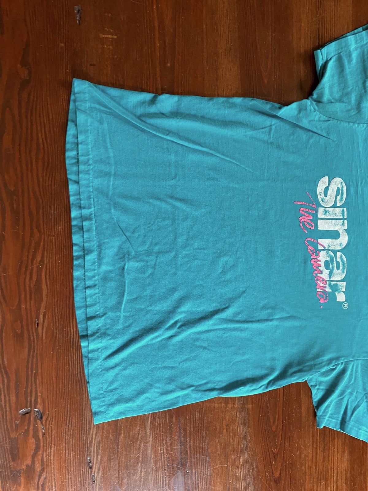 Hanes Vintage Early 90’s Sinar Camera Distressed Single Stitch Tee Size US M / EU 48-50 / 2 - 6 Thumbnail