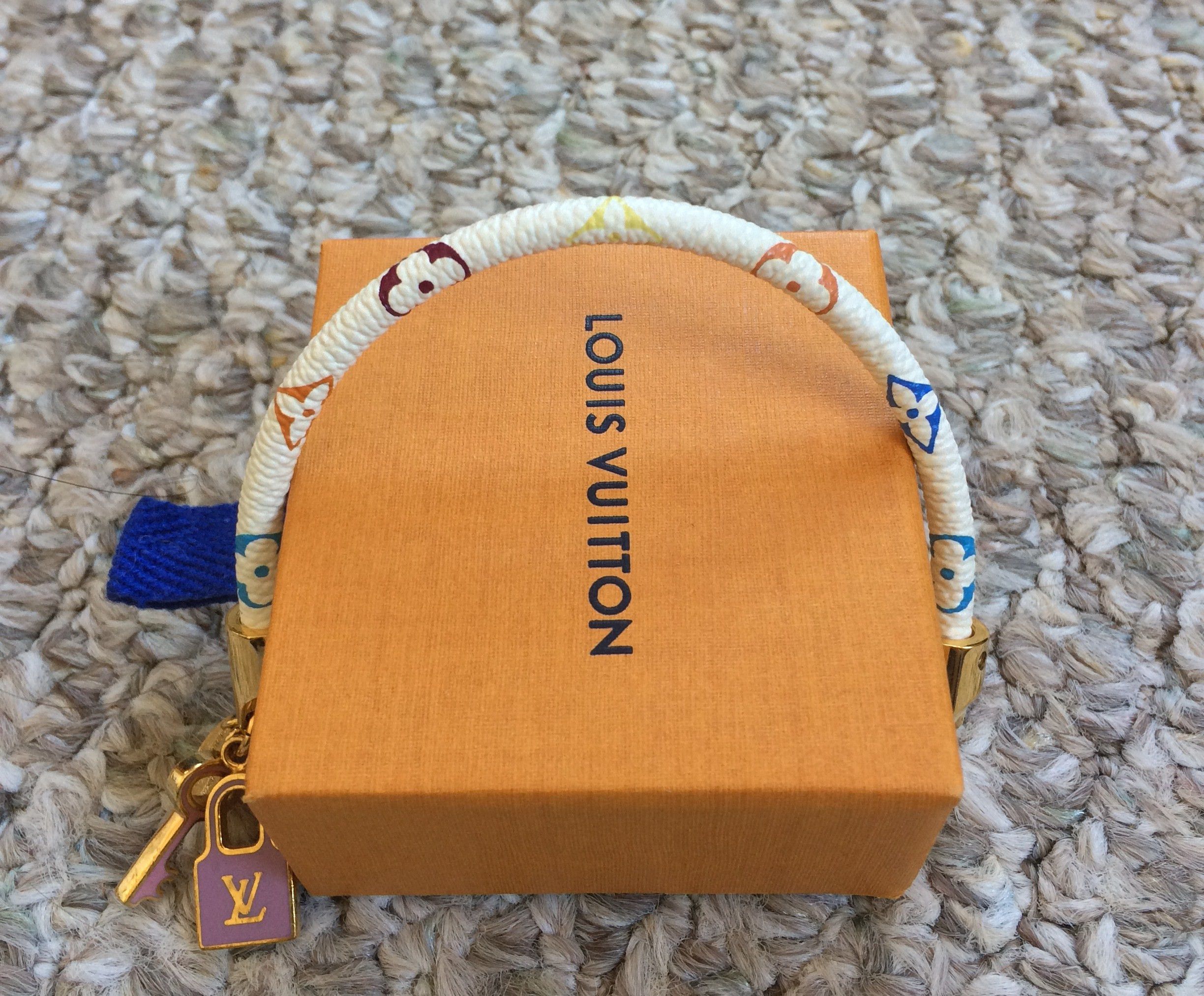 Louis Vuitton × Takashi Murakami S/S 2003 Louis Vuitton x Murakami Monogram Luck It Bracelet Size ONE SIZE - 5 Thumbnail