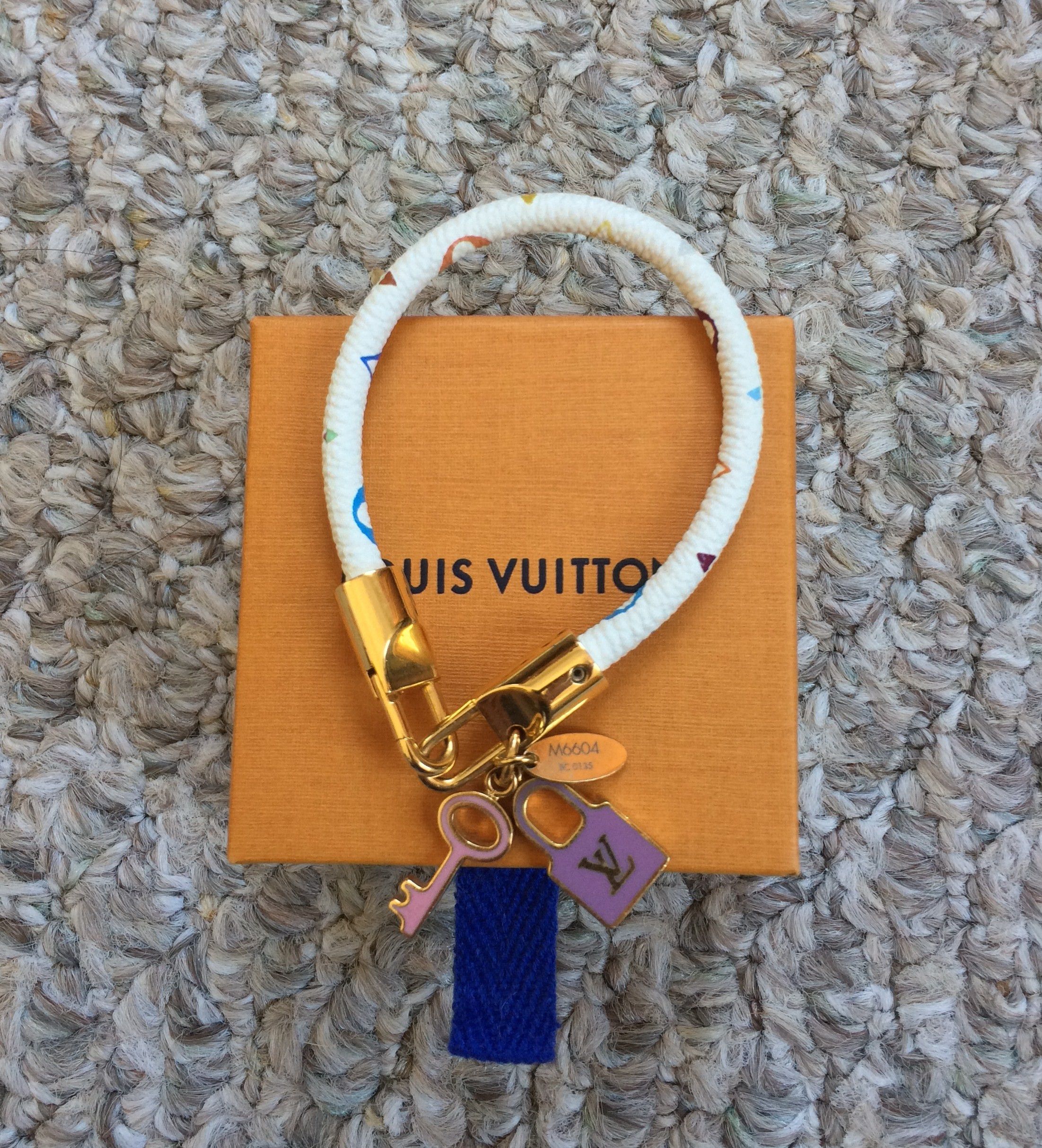 Louis Vuitton × Takashi Murakami S/S 2003 Louis Vuitton x Murakami Monogram Luck It Bracelet Size ONE SIZE - 2 Thumbnail