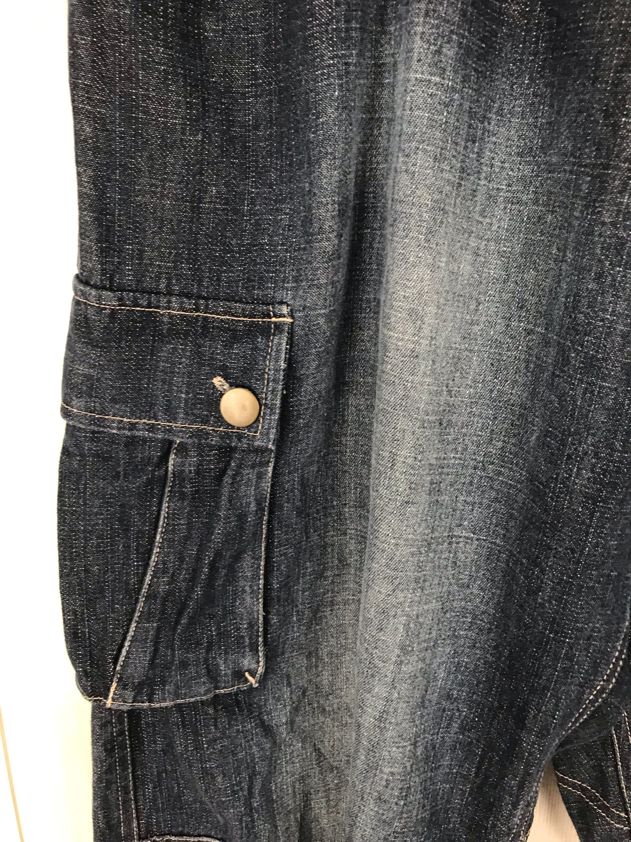Comme des Garcons × Undercover Japanese Brand CONART Baggy Cargo Denim Jeans Size US 31 - 7 Thumbnail