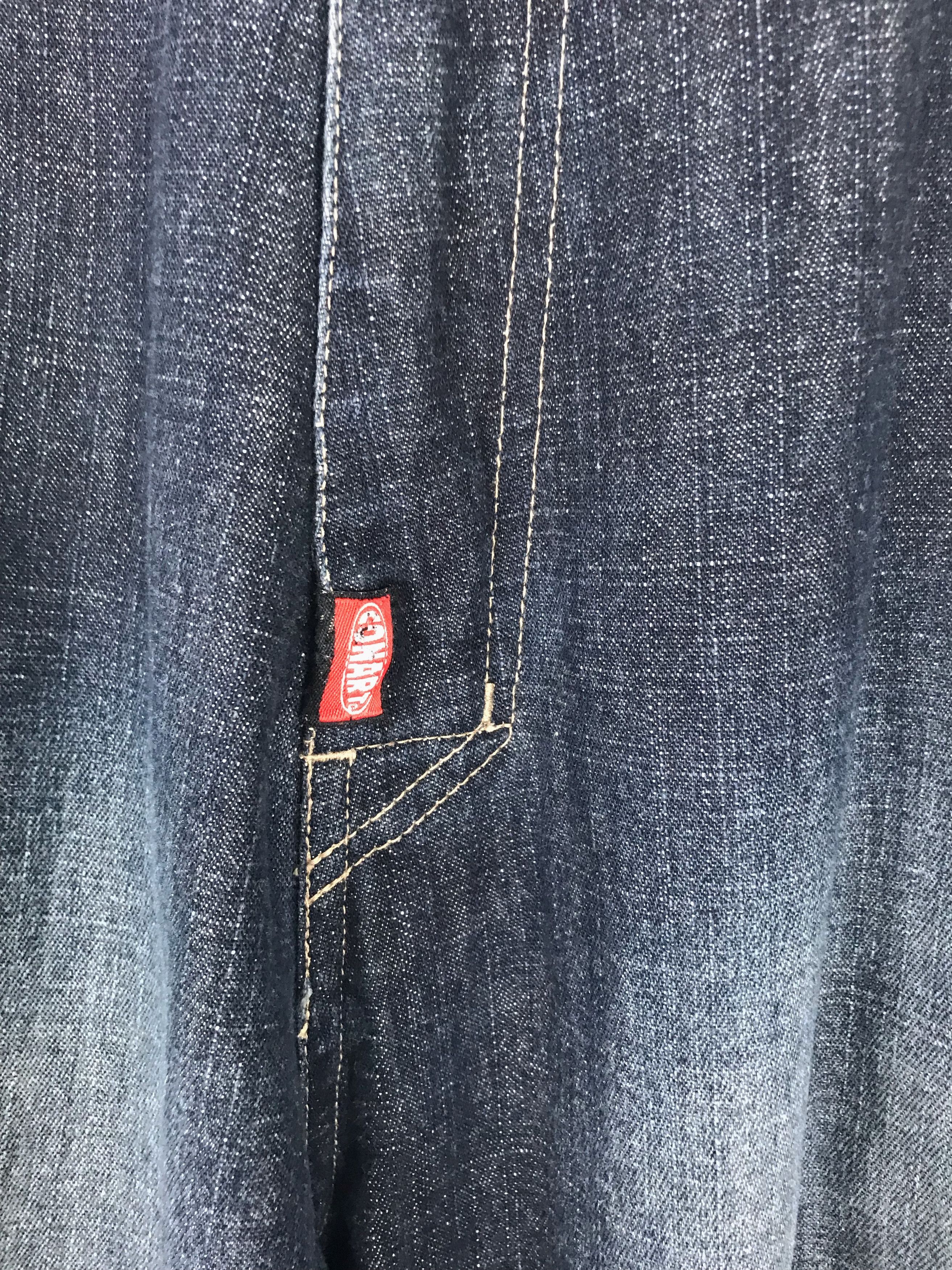 Comme des Garcons × Undercover Japanese Brand CONART Baggy Cargo Denim Jeans Size US 31 - 6 Thumbnail