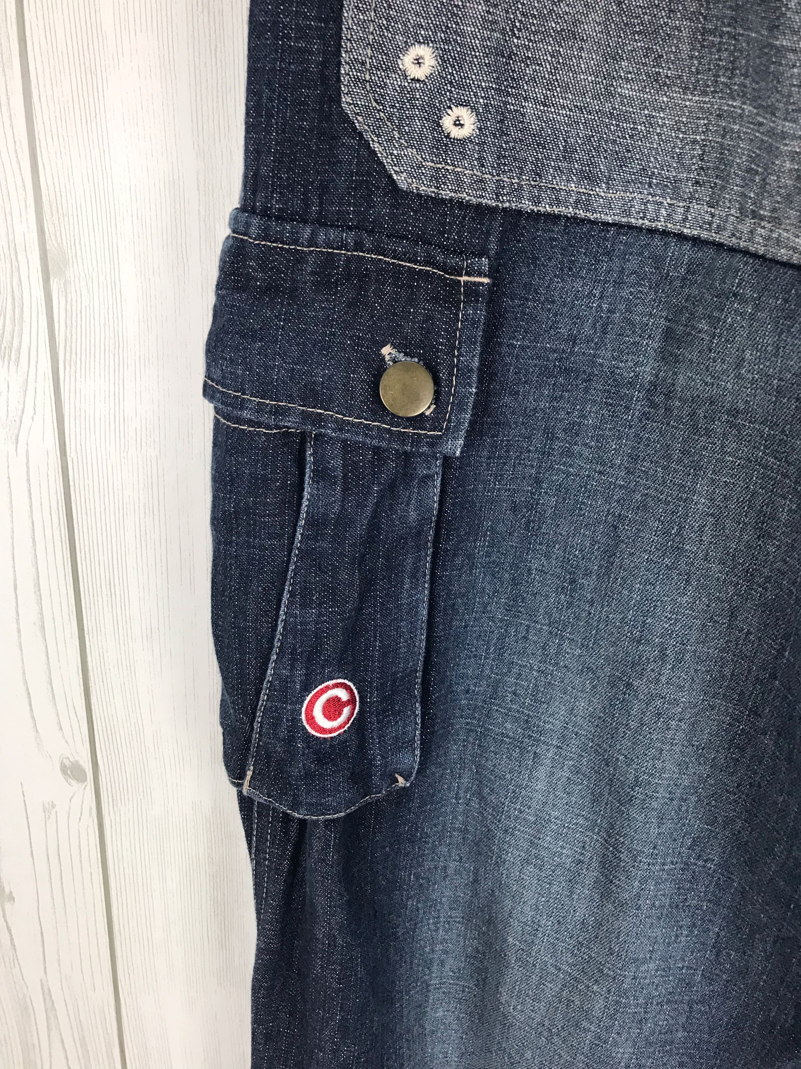 Comme des Garcons × Undercover Japanese Brand CONART Baggy Cargo Denim Jeans Size US 31 - 18 Thumbnail