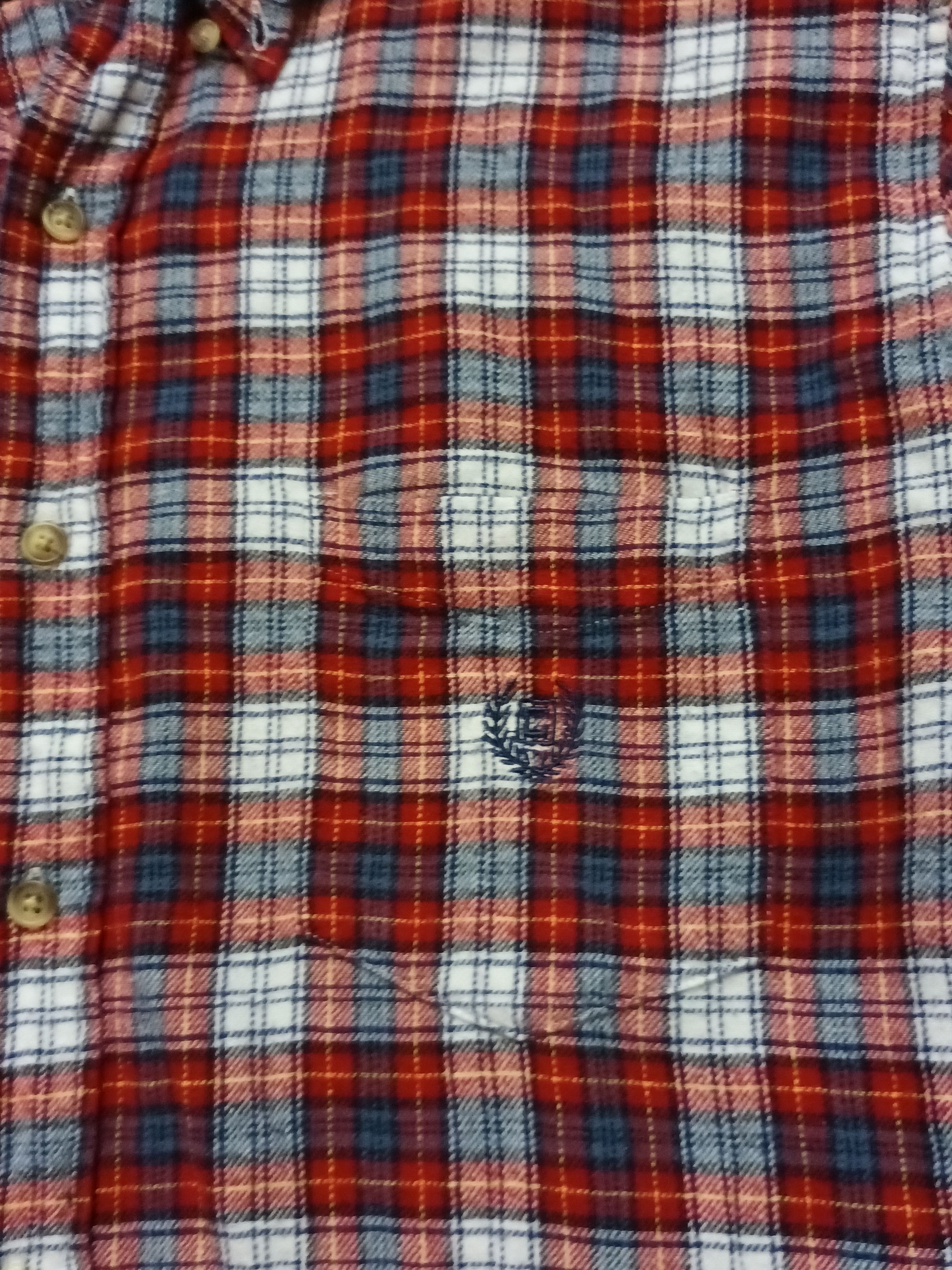 Chaps × Flannel 🔥 CHAPS FLANNEL BUTTON UP SINGLE POCKET Size US L / EU 52-54 / 3 - 9 Thumbnail