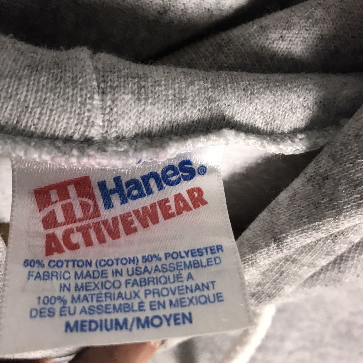 Hanes × New Balance Rare vintage 90s new balance hanes tag hoodie Size US M / EU 48-50 / 2 - 3 Thumbnail