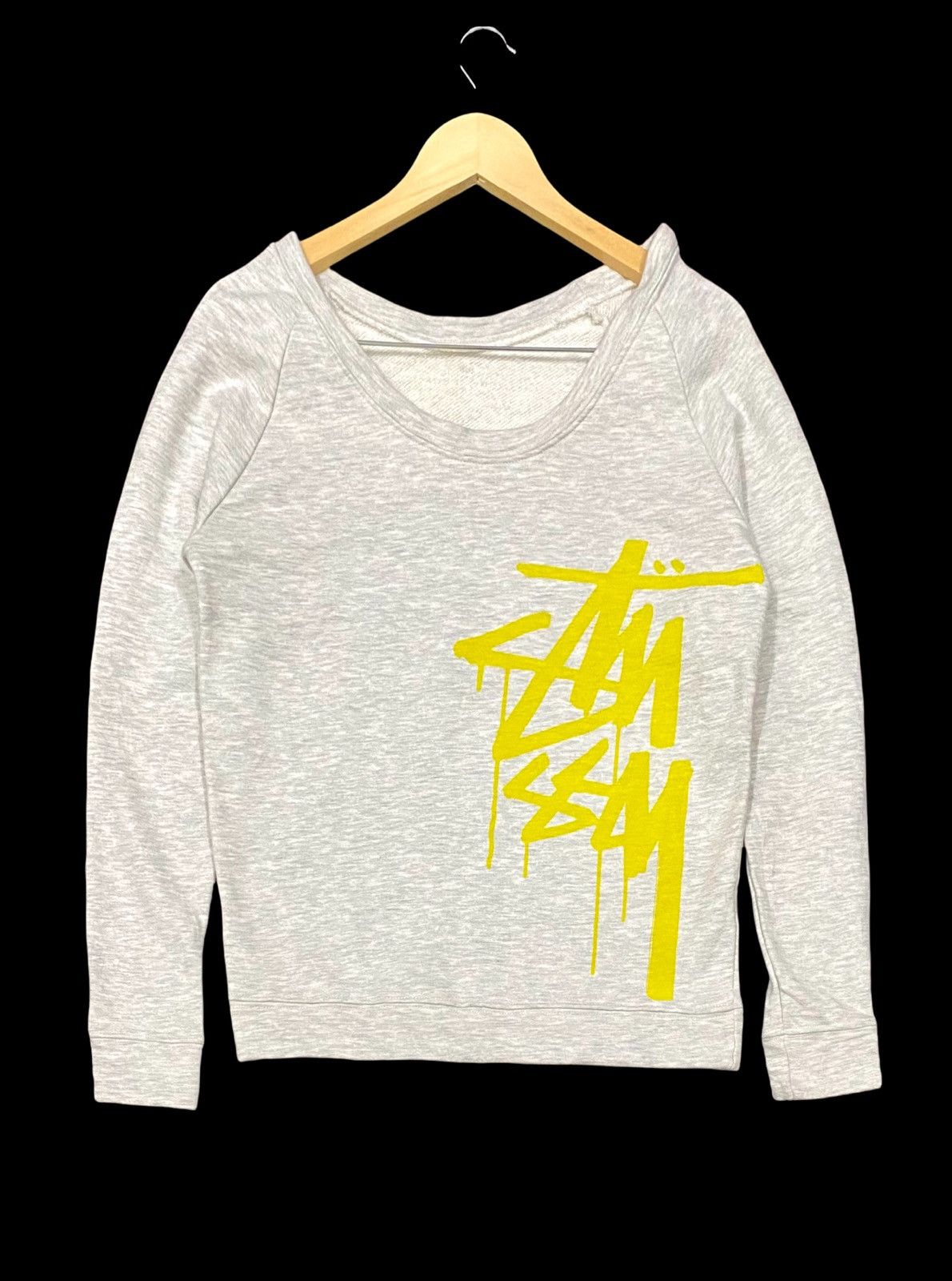 Stussy 🔥NEED GONE🔥VTG90s STUSSY USA BIG SPELLOUT LONGSLEEVE Size S / US 4 / IT 40 - 1 Thumbnail