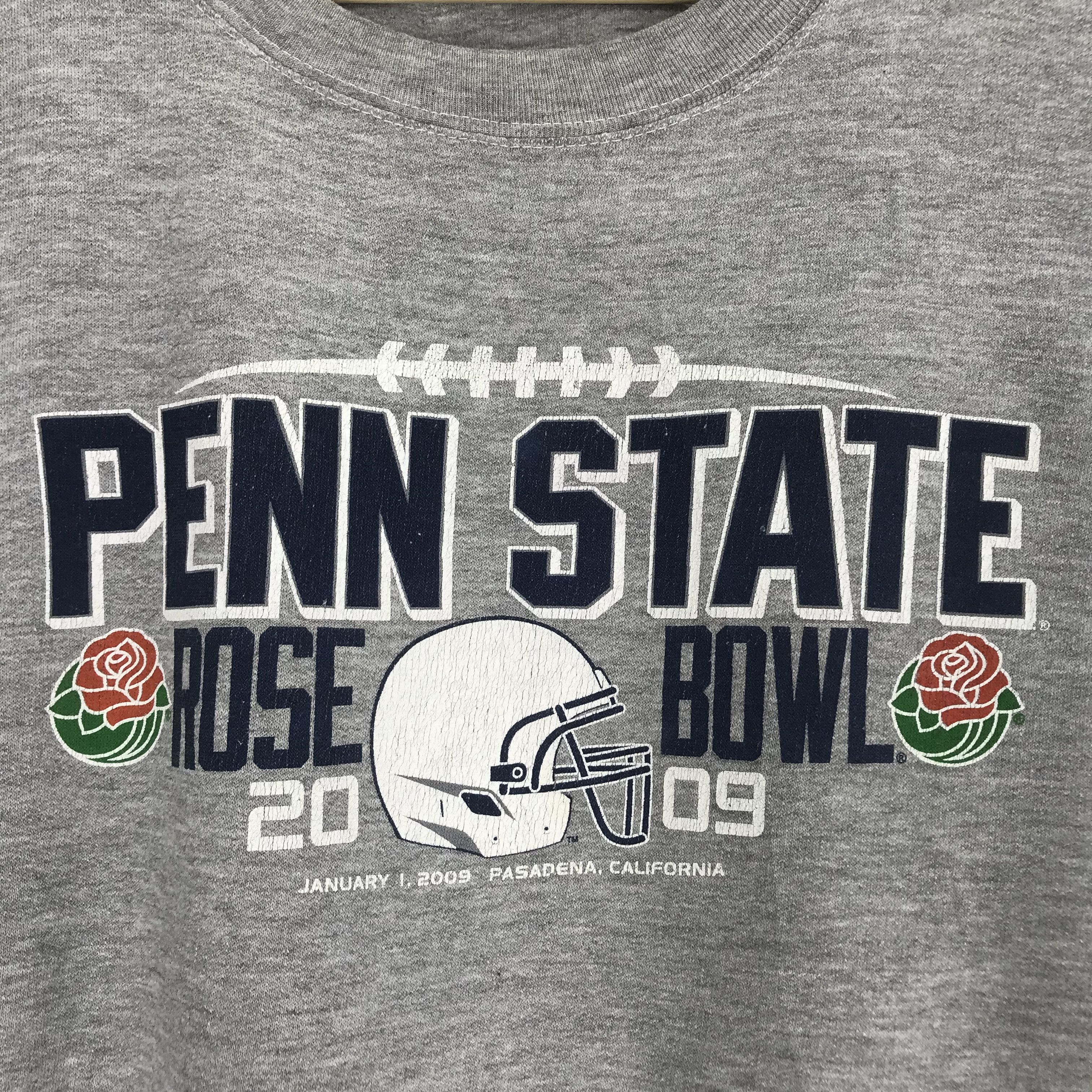 Vintage Vintage Penn State Rosebowl 2009 Big Logo Sweatshirts Size US L / EU 52-54 / 3 - 5 Thumbnail