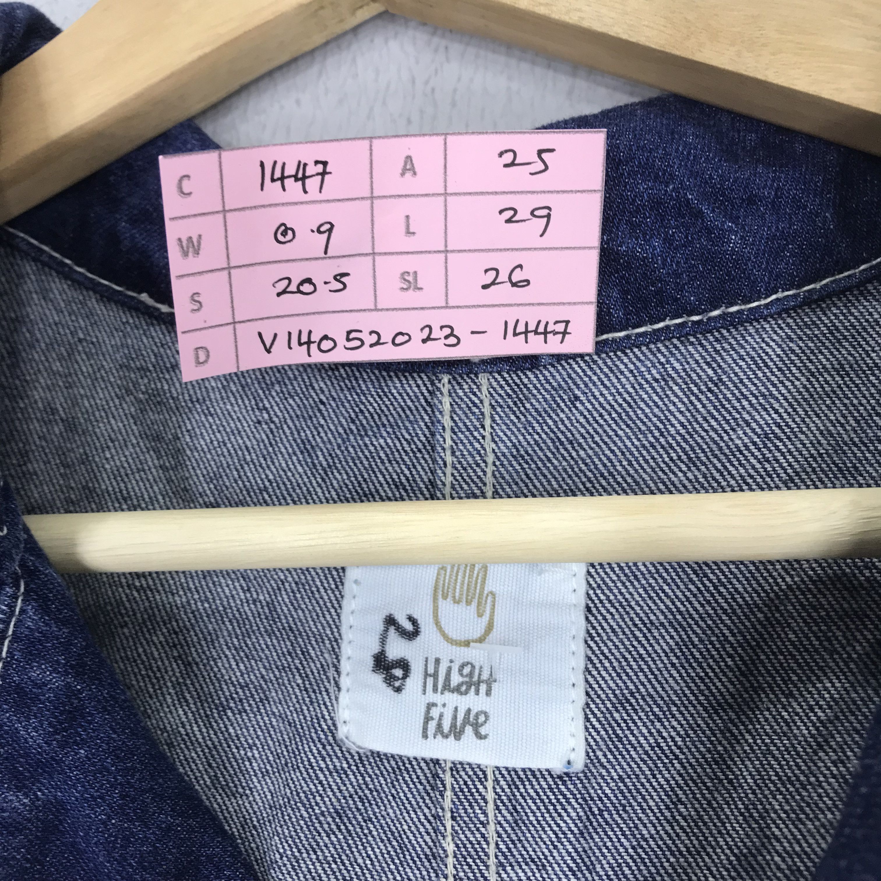 Denime Vintage American Denim Workers Jacket Indigo Blue Workwear Size US L / EU 52-54 / 3 - 7 Thumbnail