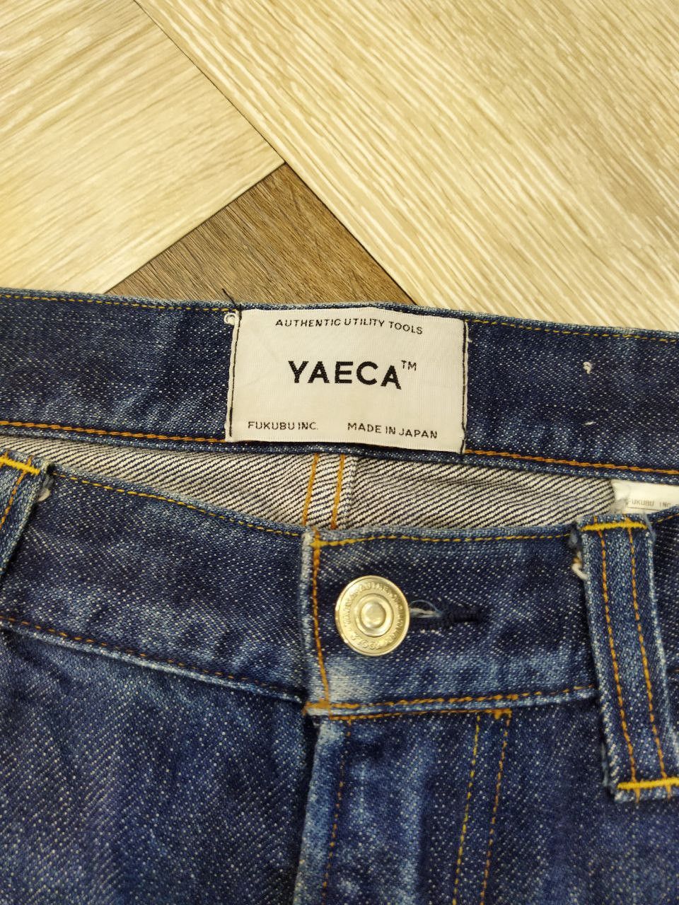 YAECA Yaeca Japan 7-13W Indigo Jeans Size US 32 / EU 48 - 9 Thumbnail