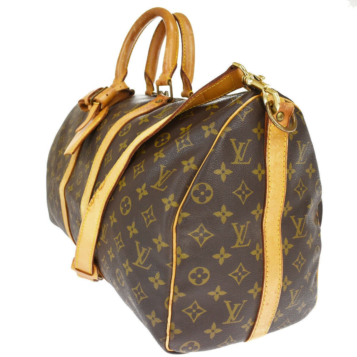 Louis Vuitton Louis Vuitton Keepall Monogram Bandouliere Duffle Bag Size ONE SIZE - 2 Thumbnail