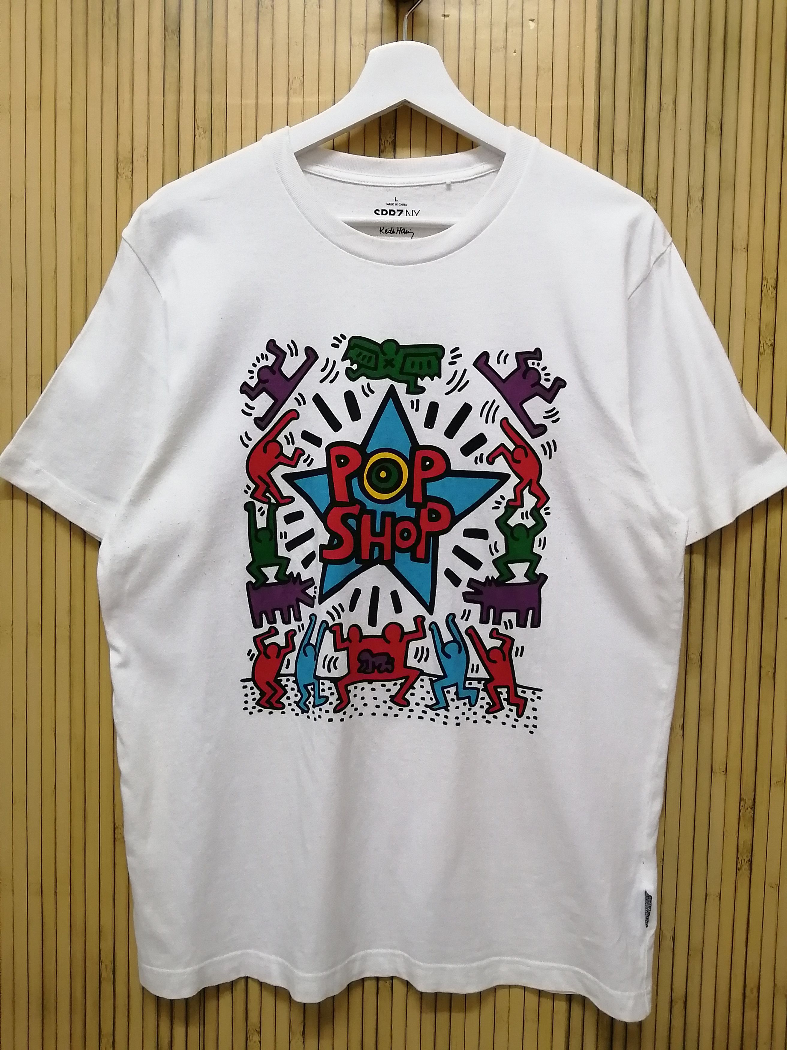 Keith Haring KEITH HARING x UNIQLO Popshop Design Tshirt Size US L / EU 52-54 / 3 - 7 Thumbnail