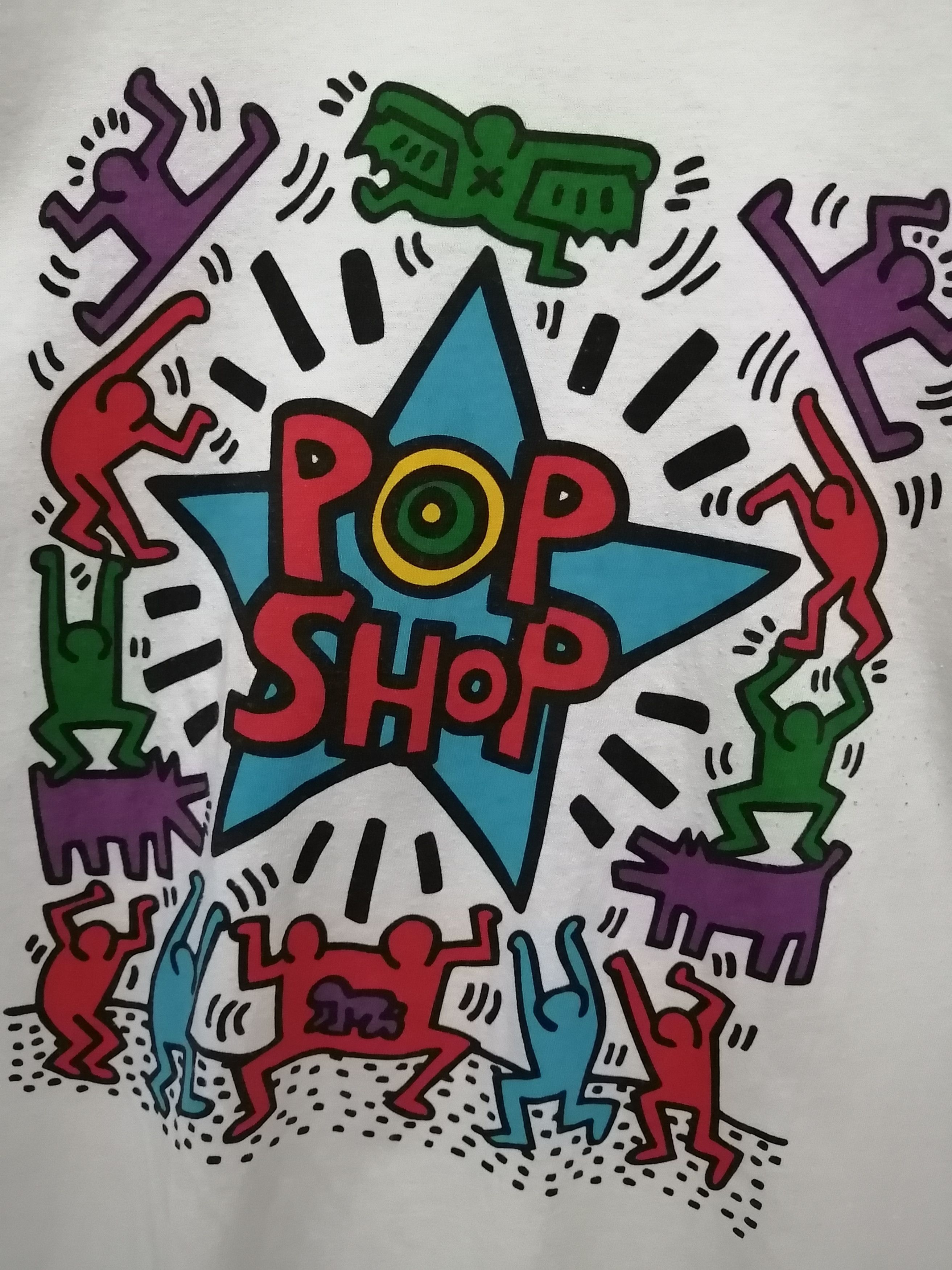 Keith Haring KEITH HARING x UNIQLO Popshop Design Tshirt Size US L / EU 52-54 / 3 - 6 Thumbnail