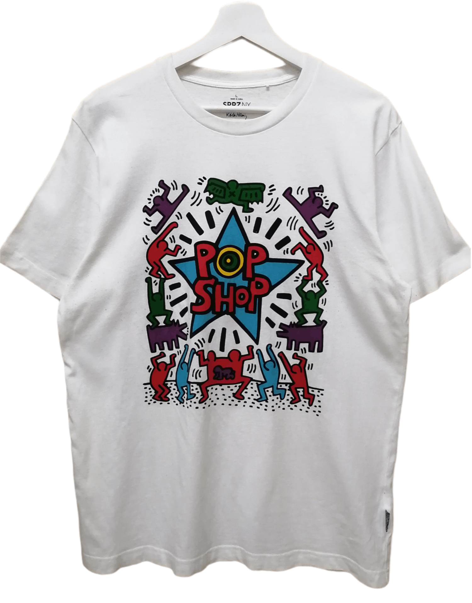 Keith Haring KEITH HARING x UNIQLO Popshop Design Tshirt Size US L / EU 52-54 / 3 - 1 Thumbnail