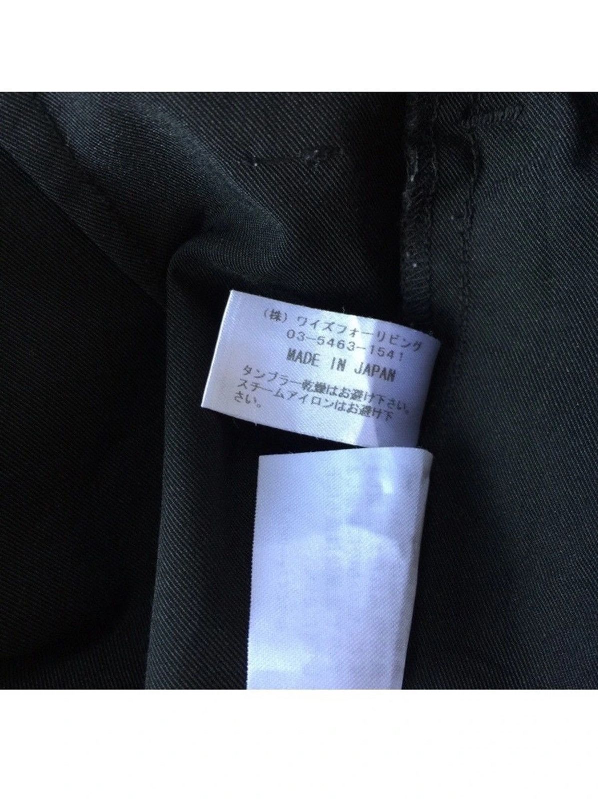 Vintage × Yohji Yamamoto 💥Final Drop⏰Vintage Yohji Yamamoto Ys For Living Slim Fit Size 25" / US 0 / IT 36 - 10 Thumbnail